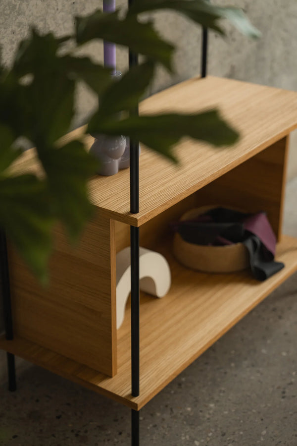 KUUDU Detail — Box-Modul mit Keramik und Tuch