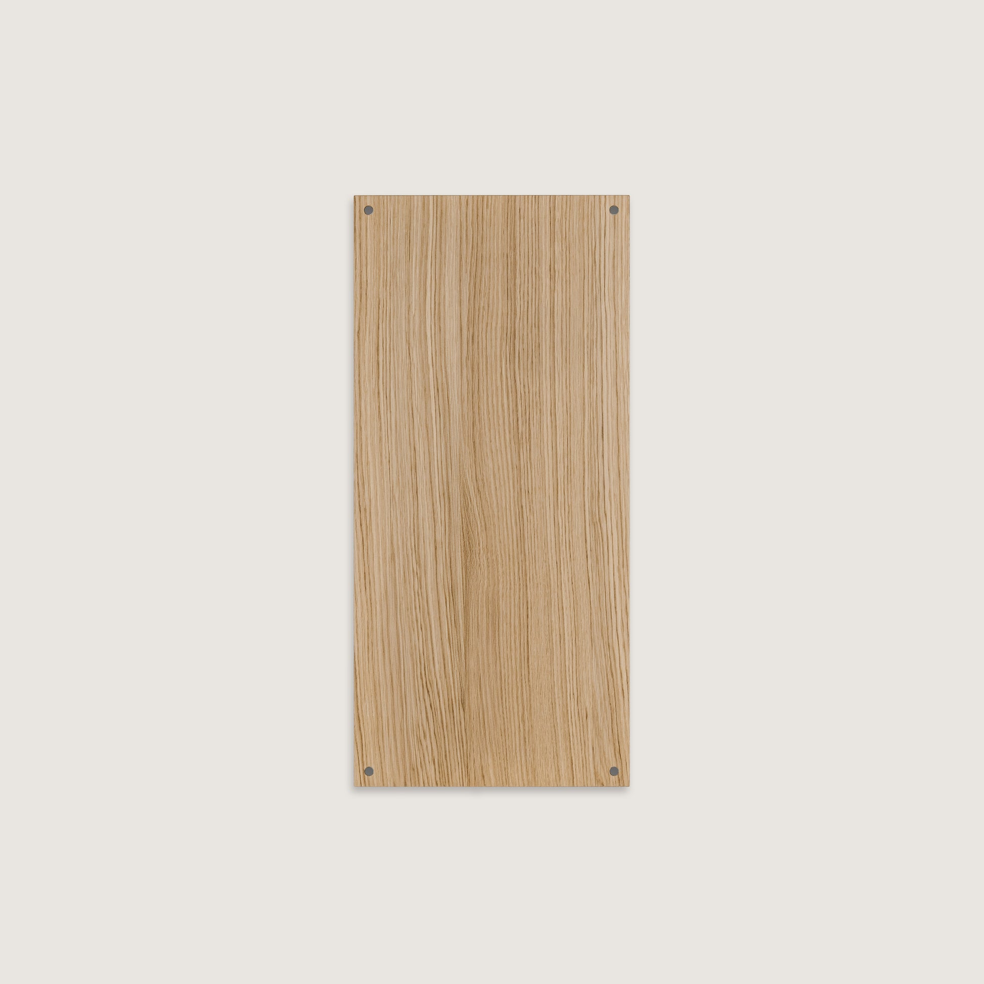 KUUDU Full Board — full-width solid oak shelf component for the KUUDU modular furniture system