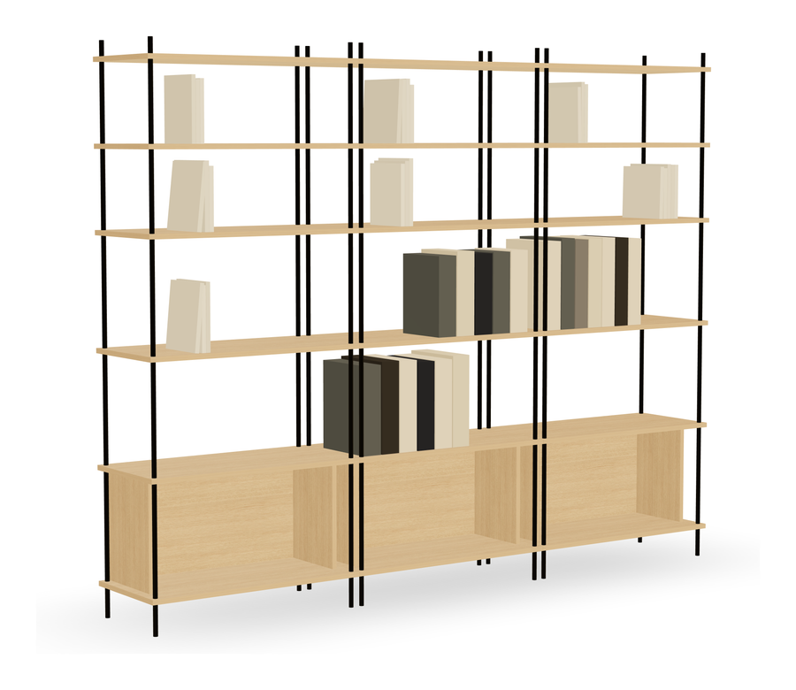 3D-Voreinstellung: Practice Shelf, Modular – for Medical, Therapy, and Consultation Rooms