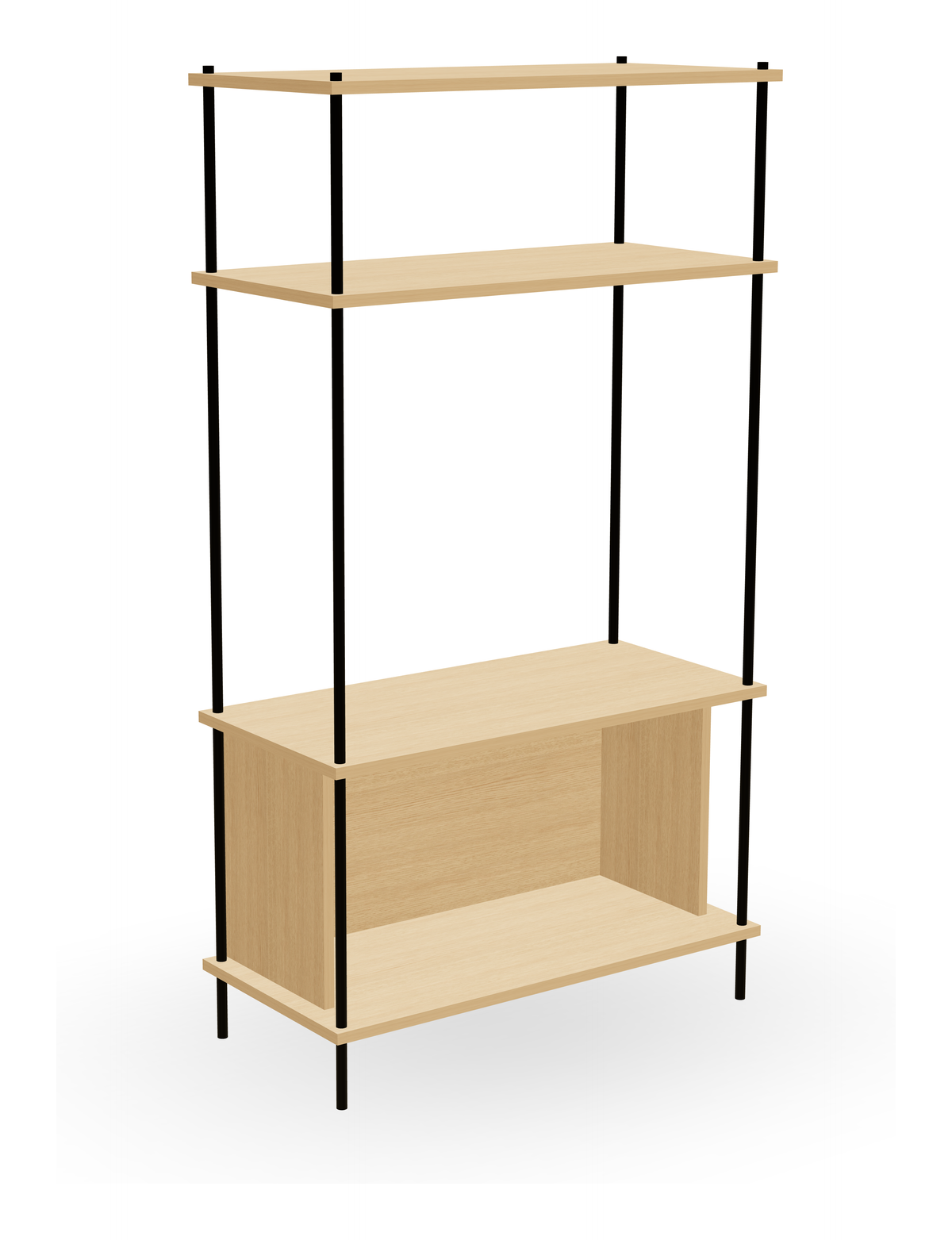 KUUDU Eichen-Sideboard 138 cm - Stehend