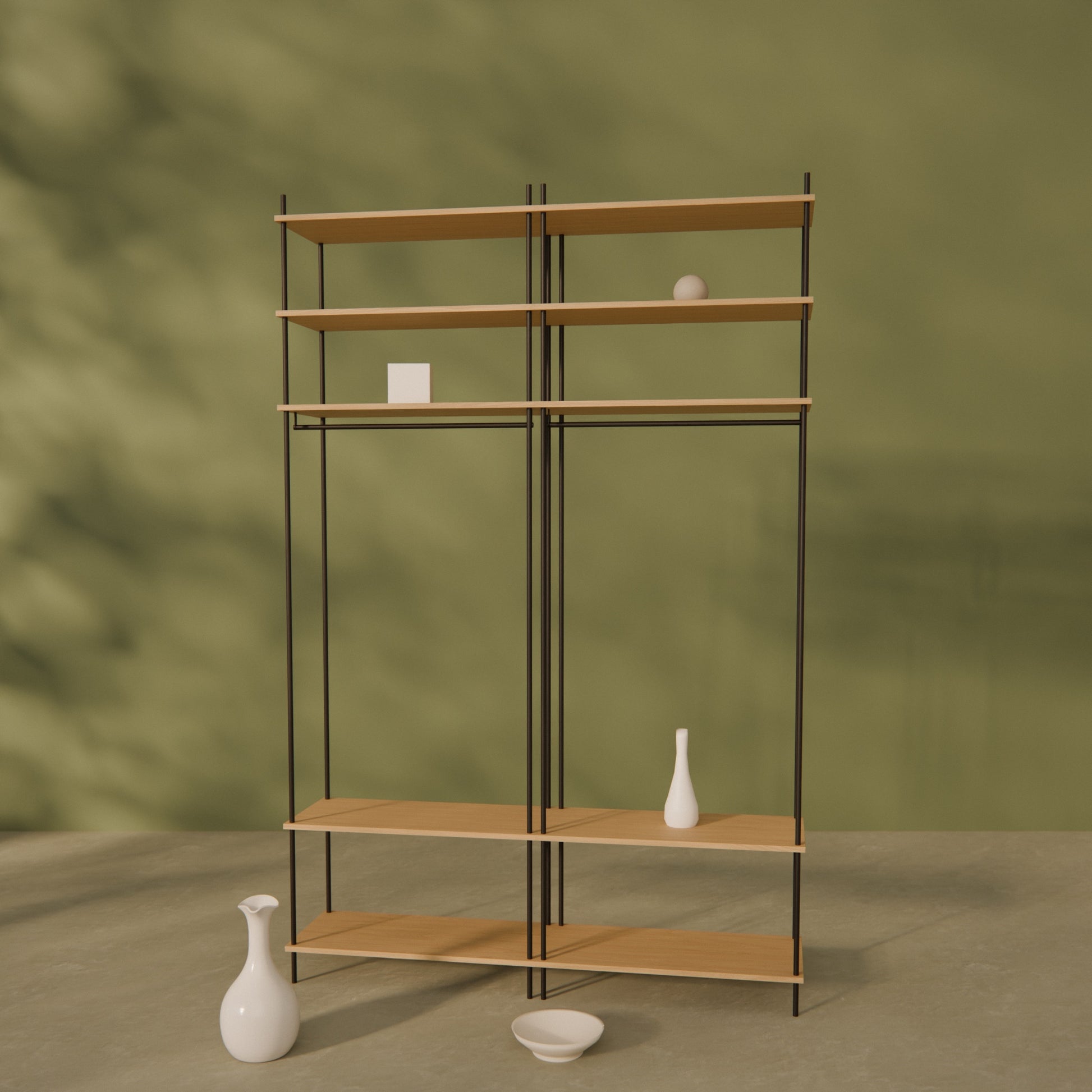 large-oak-wardrobe-150x229cm -- Raumansicht