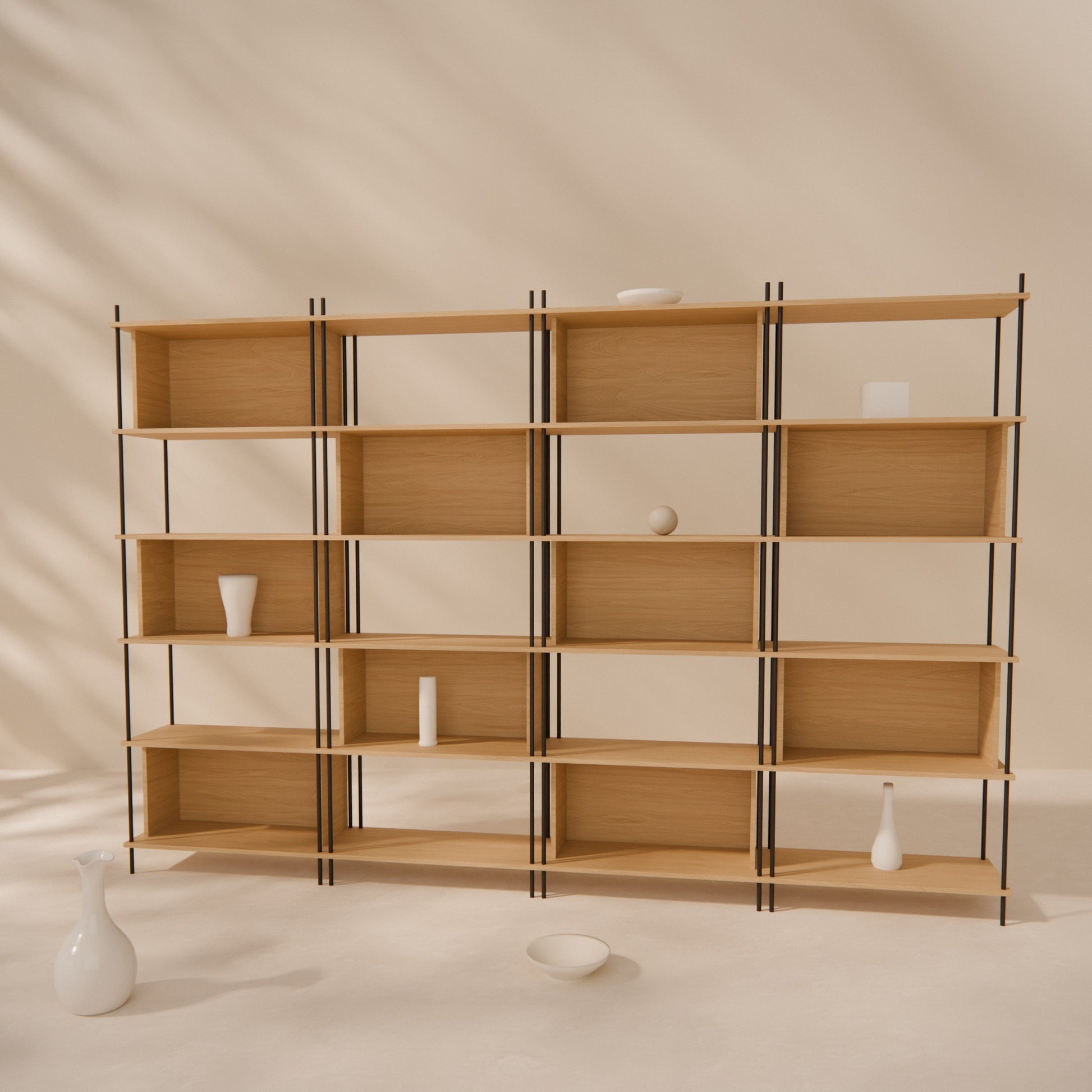 oak-bookshelf-chess-design-4 -- Raumansicht