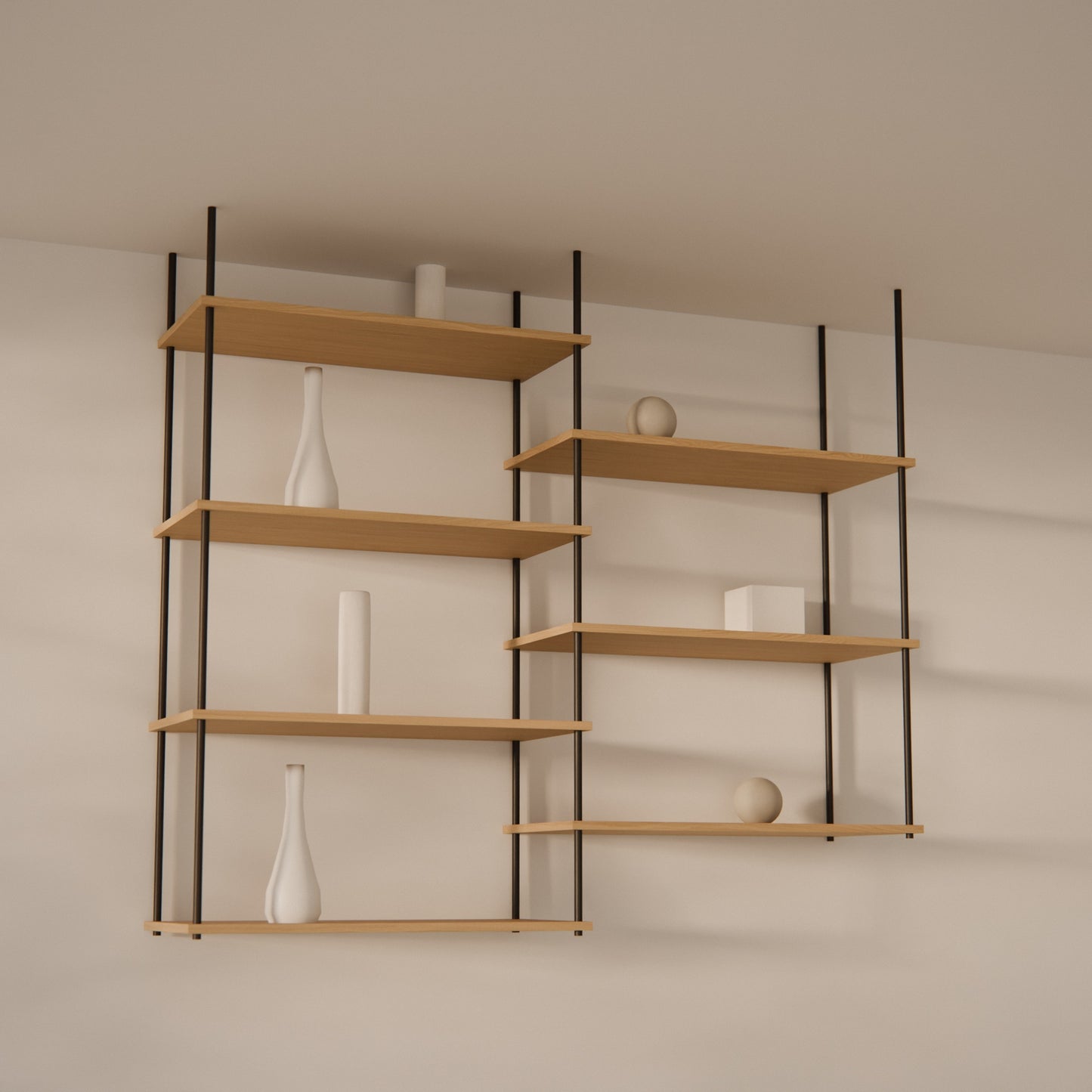 oak-ceiling-shelf-146x129cm-shift -- Raumansicht