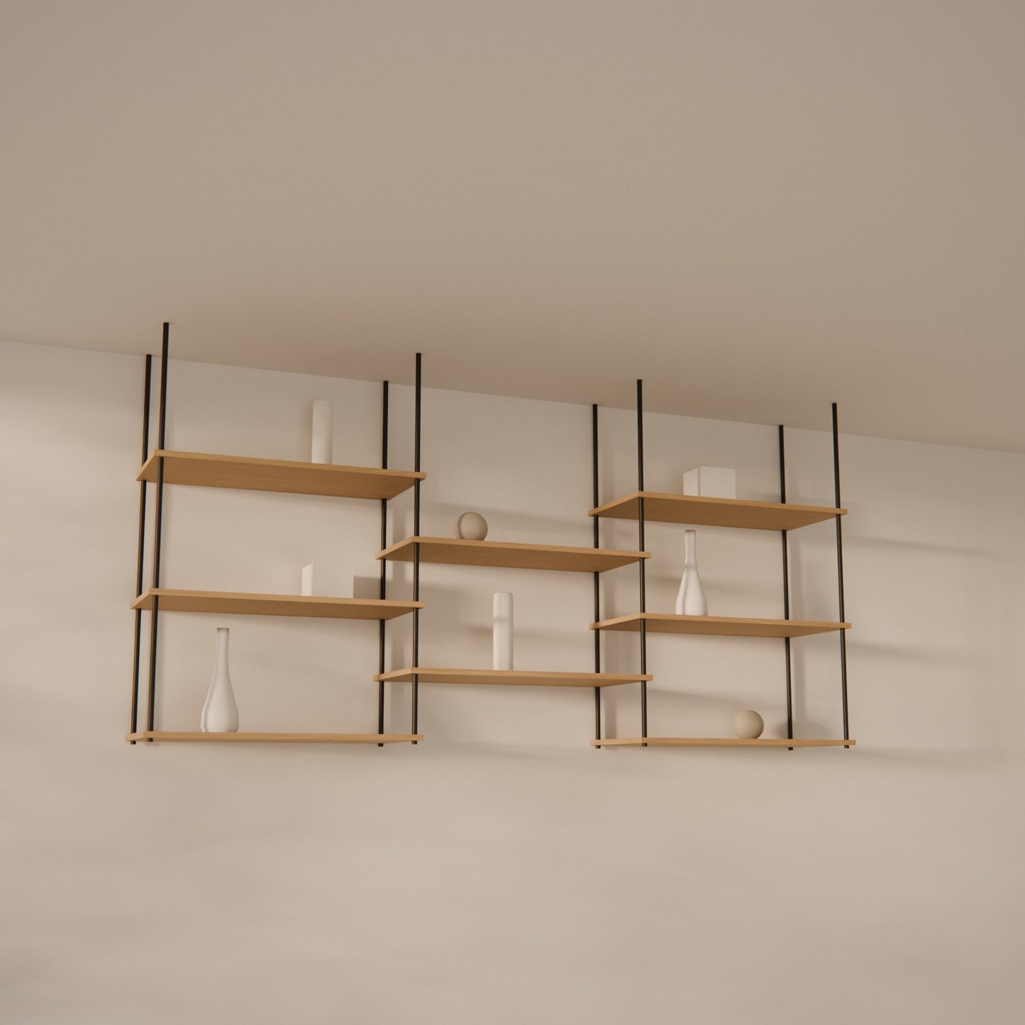 oak-ceiling-shelf-217x111cm-shift -- Raumansicht