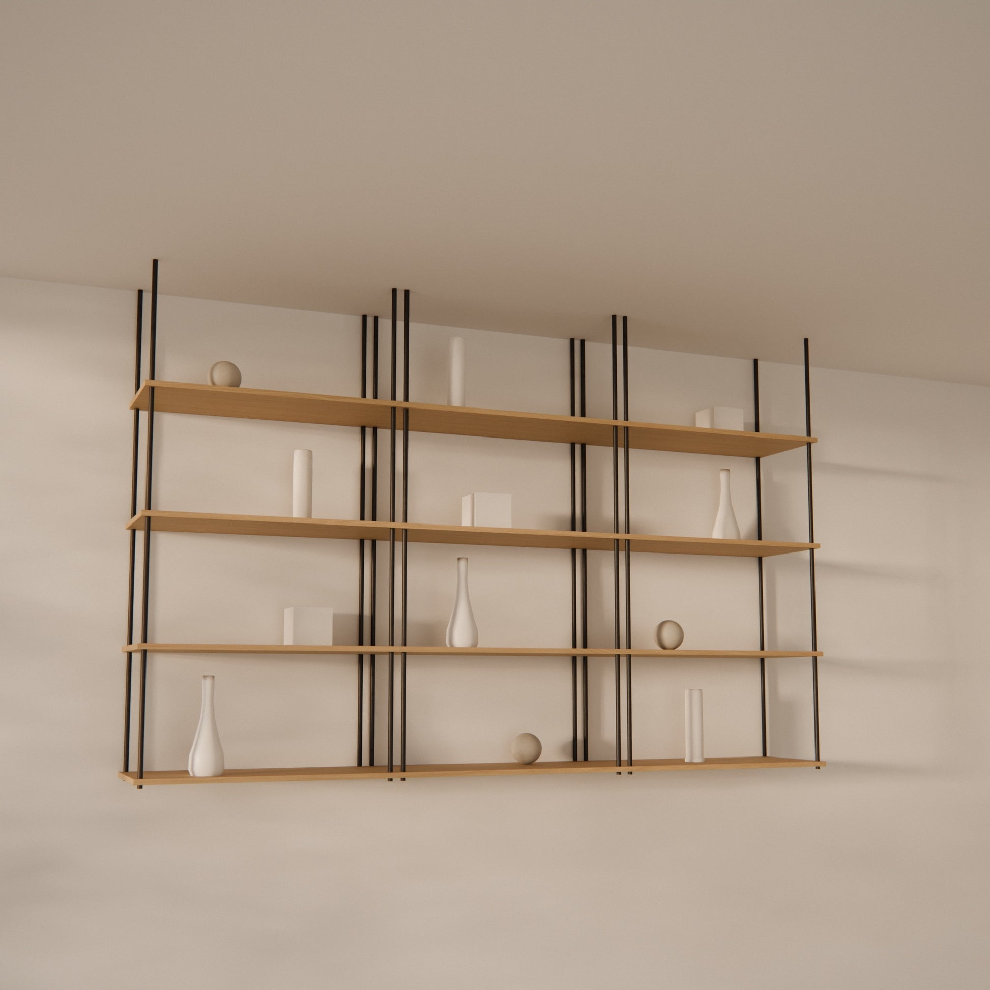oak-ceiling-shelf-225x147cm -- Raumansicht