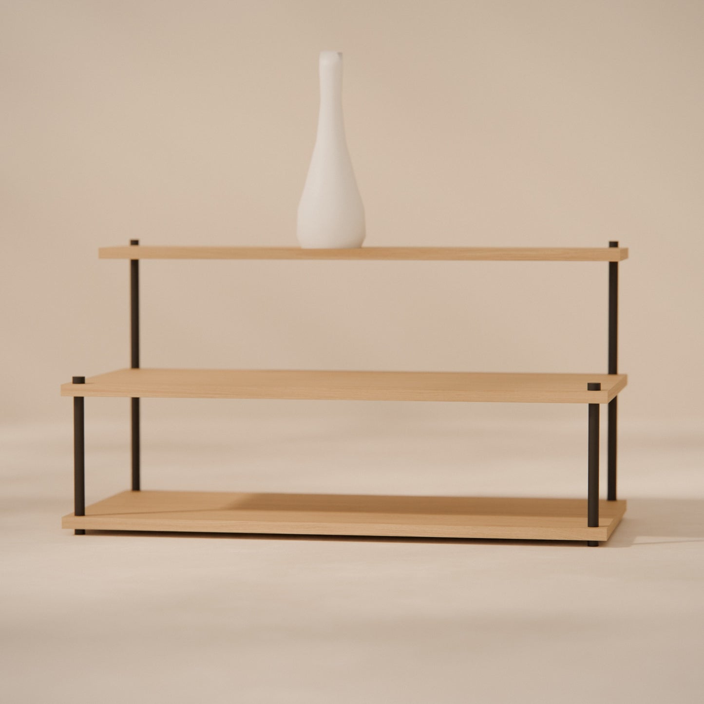 oak-tiered-shelf-75x40cm -- Raumansicht