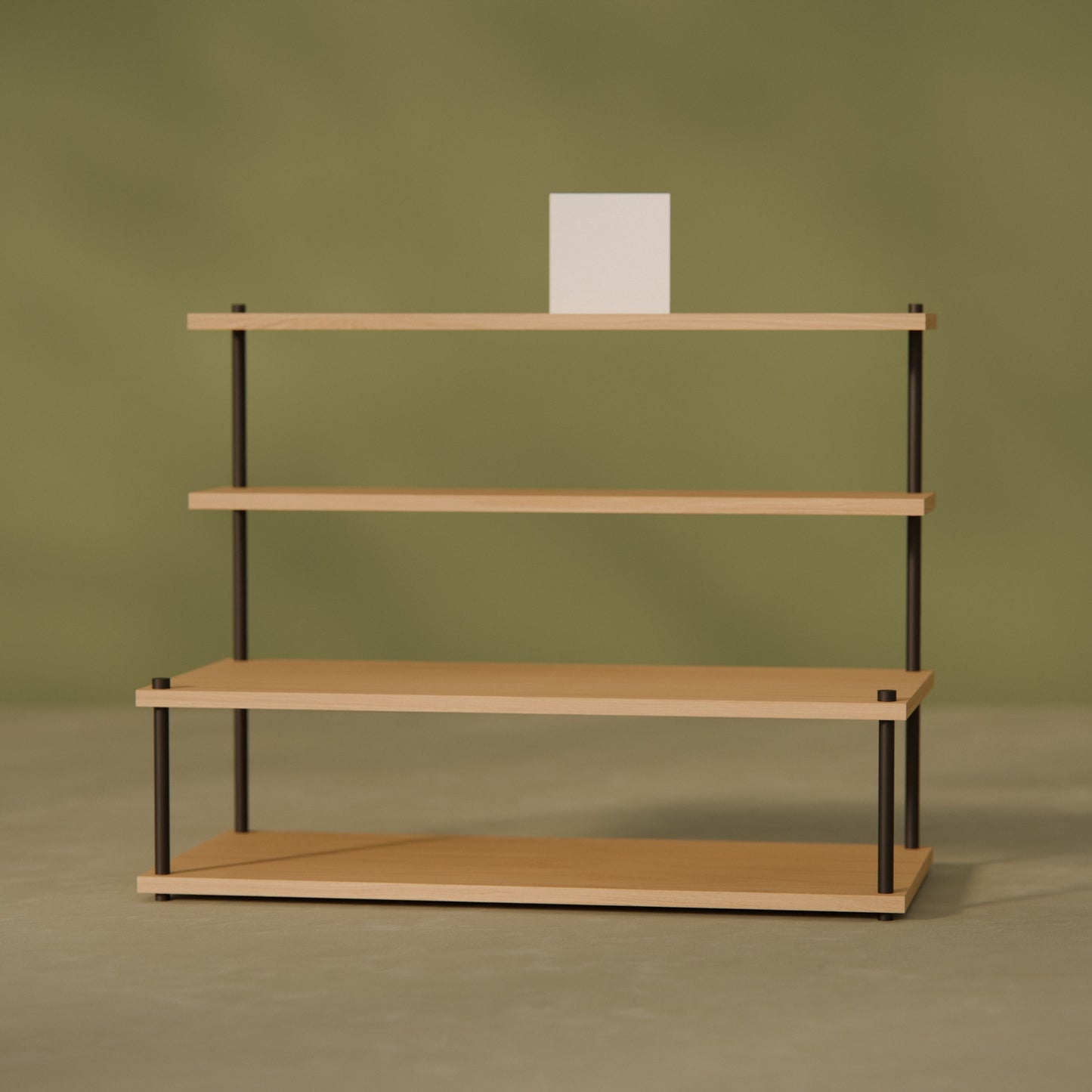 oak-tiered-shelf-75x59cm -- Raumansicht