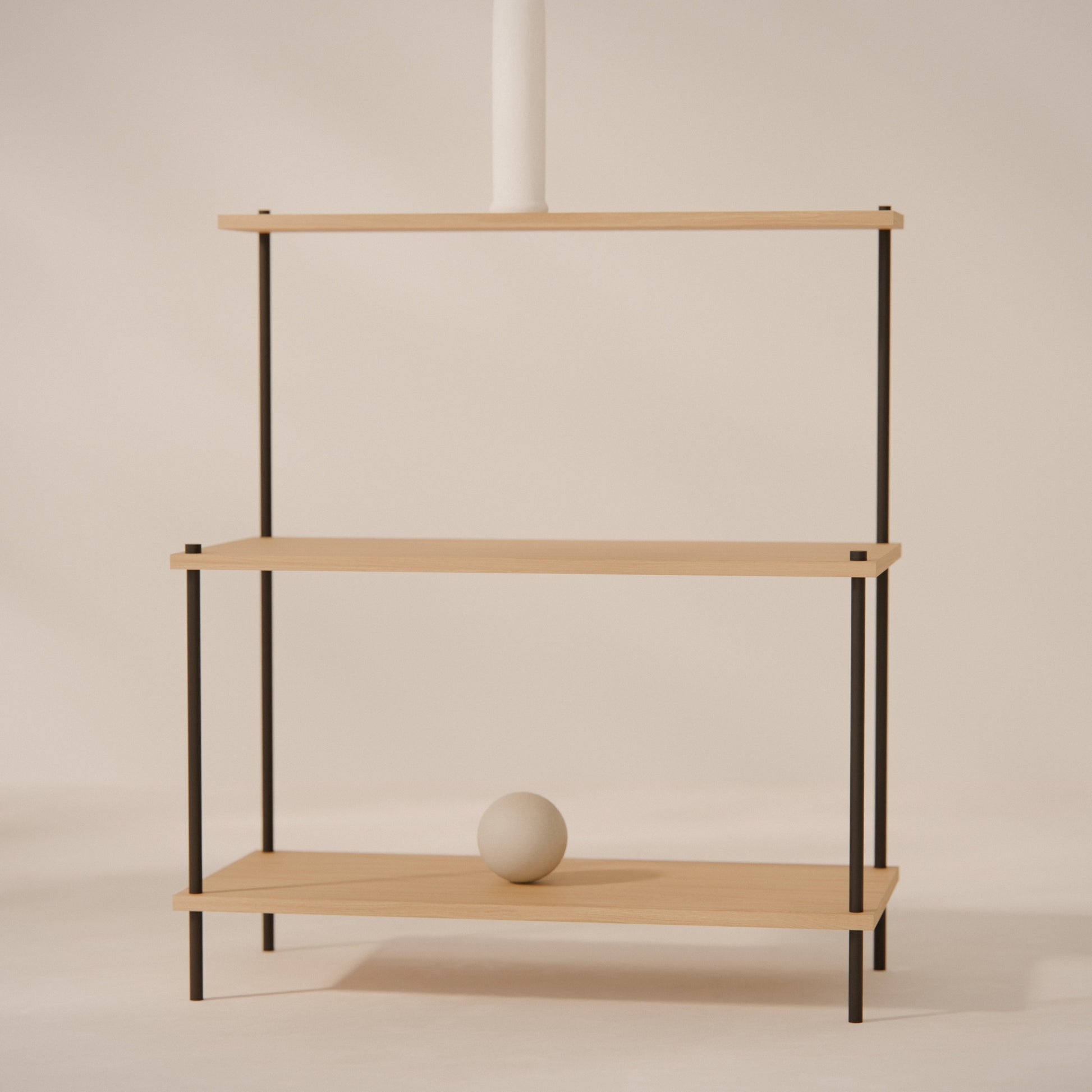 oak-tiered-shelf-75x86cm -- Raumansicht
