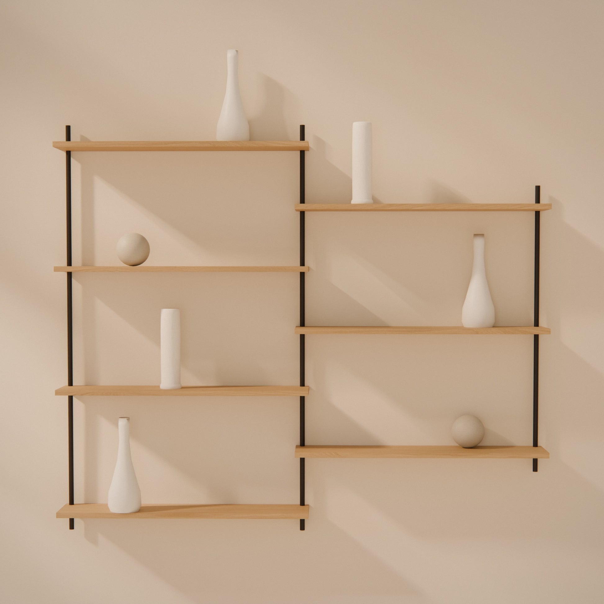 oak-wall-shelf-146x123cm-shift -- Raumansicht
