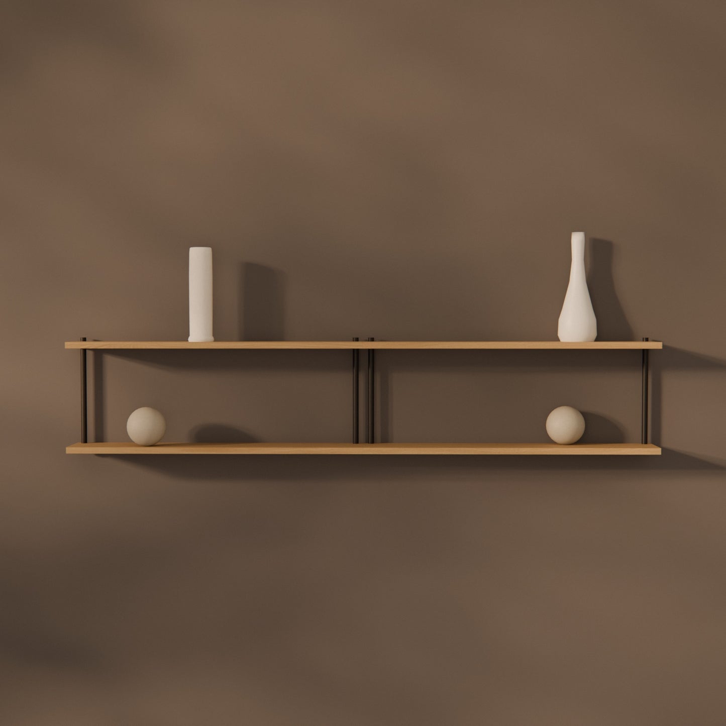 oak-wall-shelf-150x30cm -- Raumansicht
