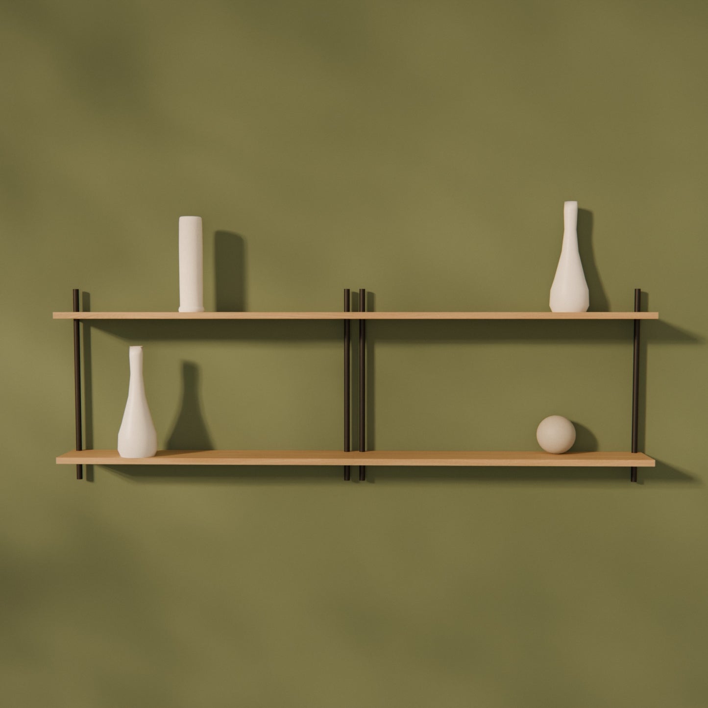 oak-wall-shelf-150x50cm -- Raumansicht