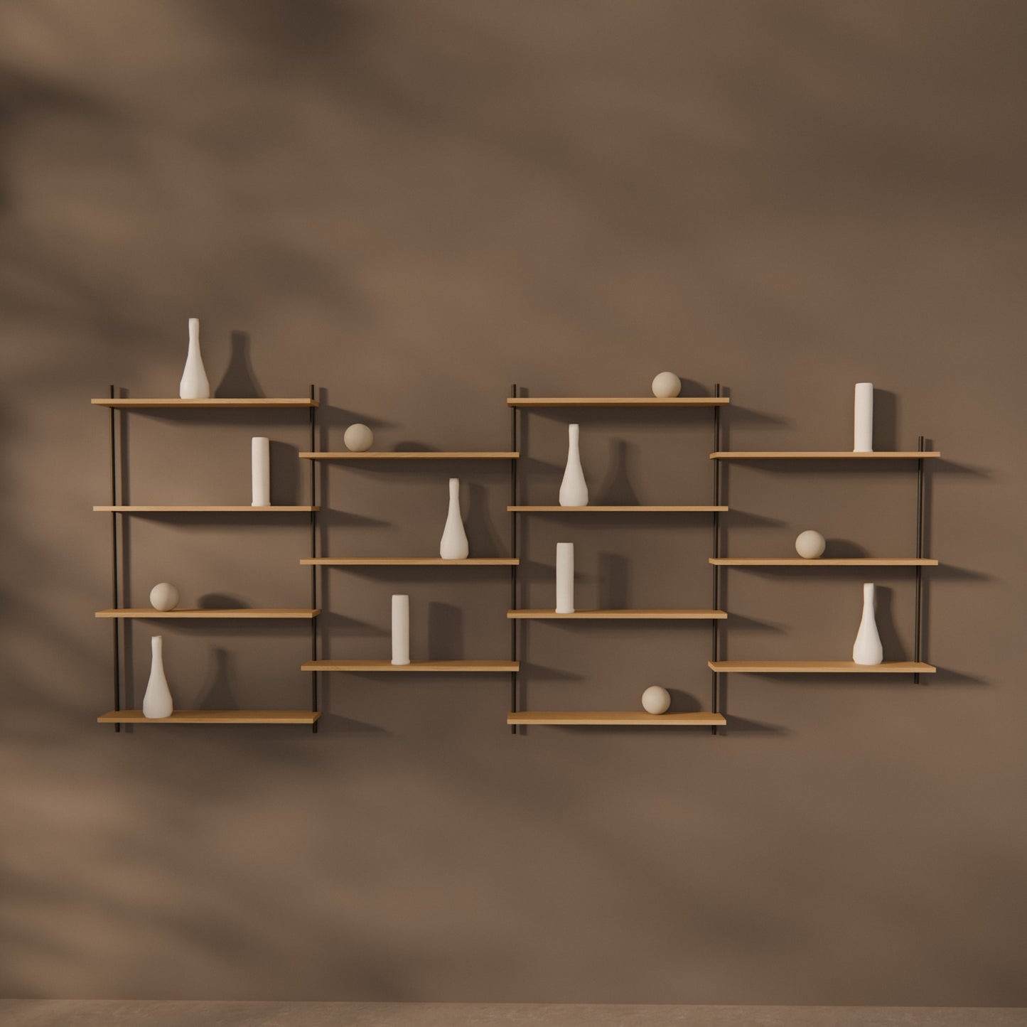 oak-wall-shelf-288x123cm-shift -- Raumansicht