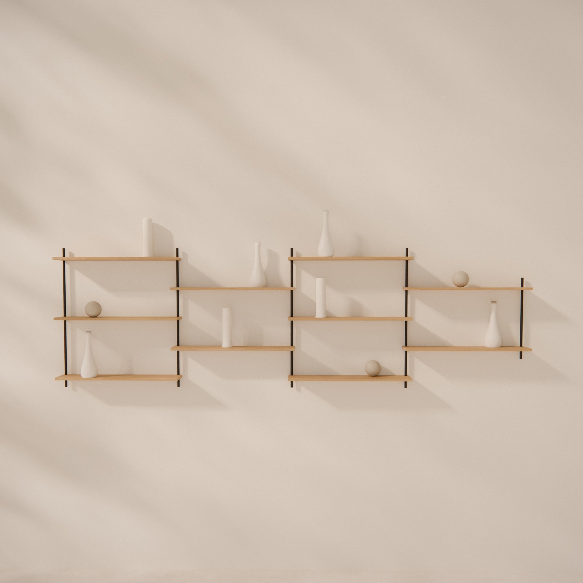 oak-wall-shelf-288x87cm-shift -- Raumansicht