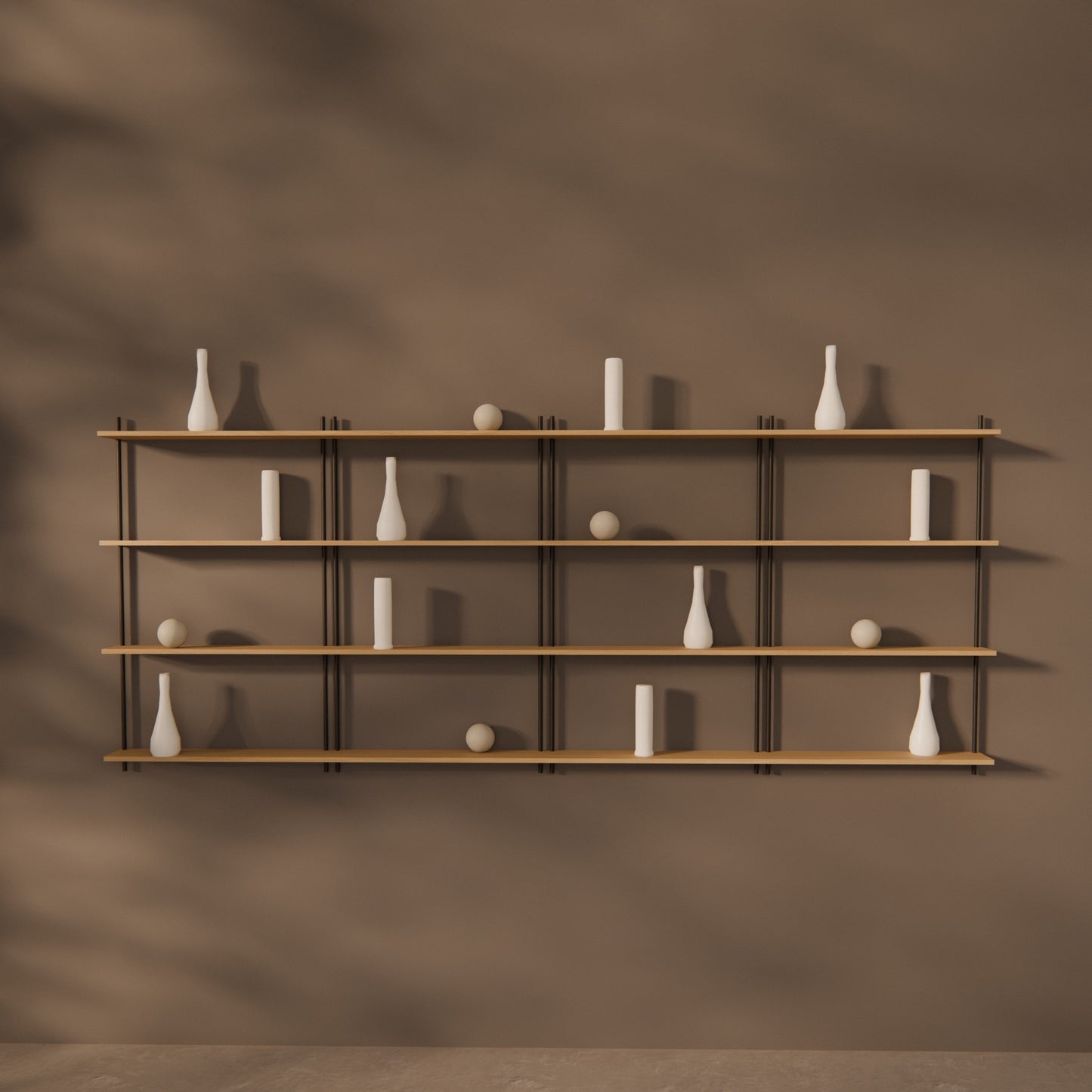 oak-wall-shelf-300x123cm -- Raumansicht