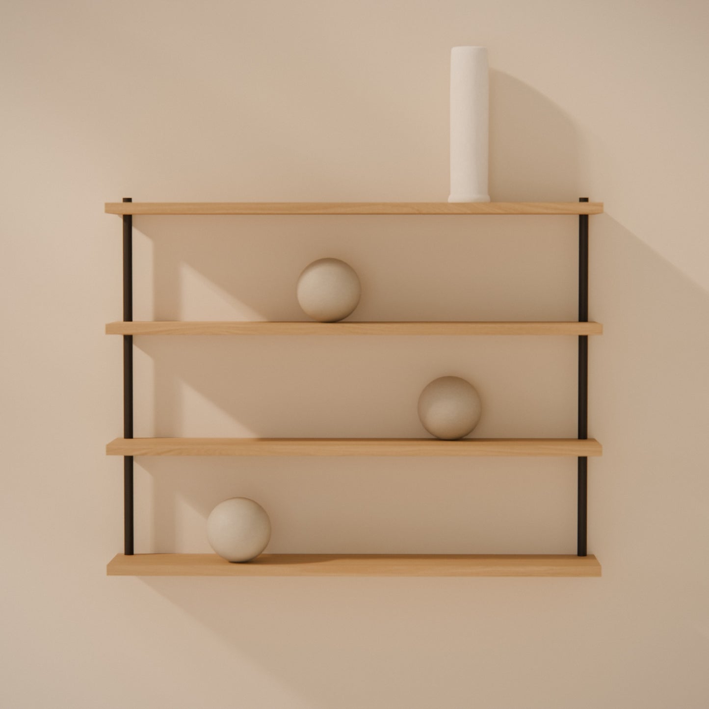 oak-wall-shelf-75x59cm -- Raumansicht