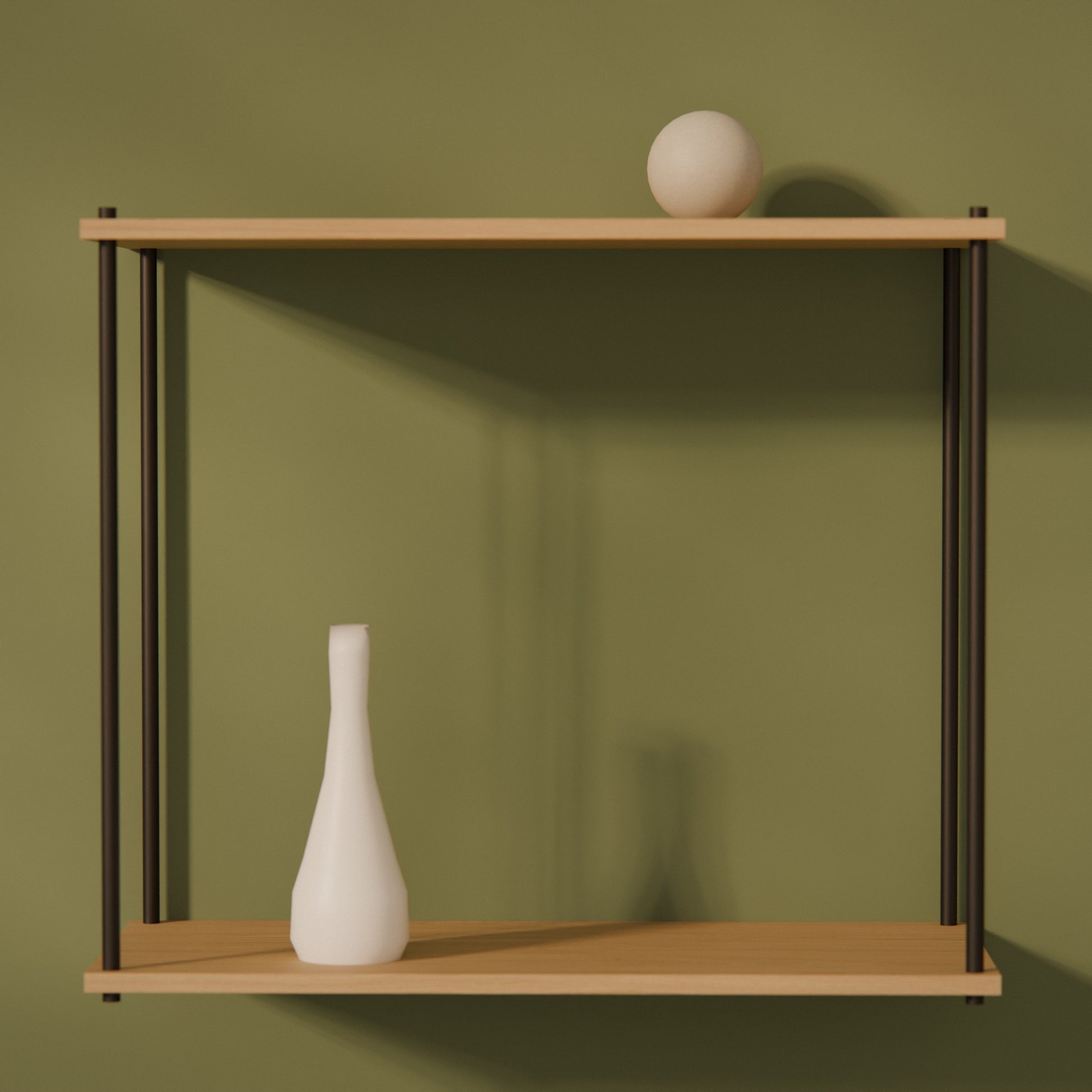 oak-wall-shelf-75x65cm-deep -- Raumansicht