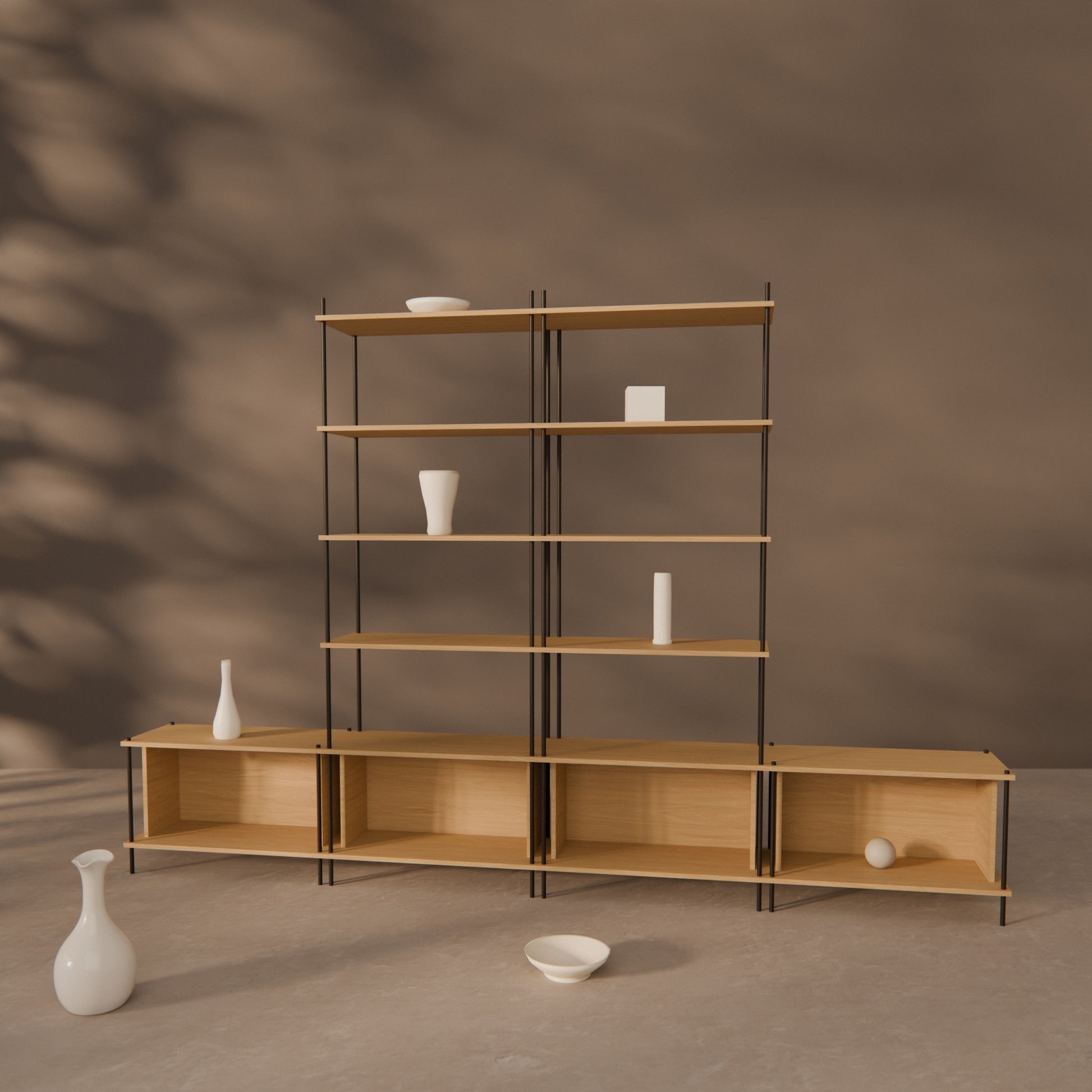 oak-wall-unit-300x201cm-1 -- Raumansicht