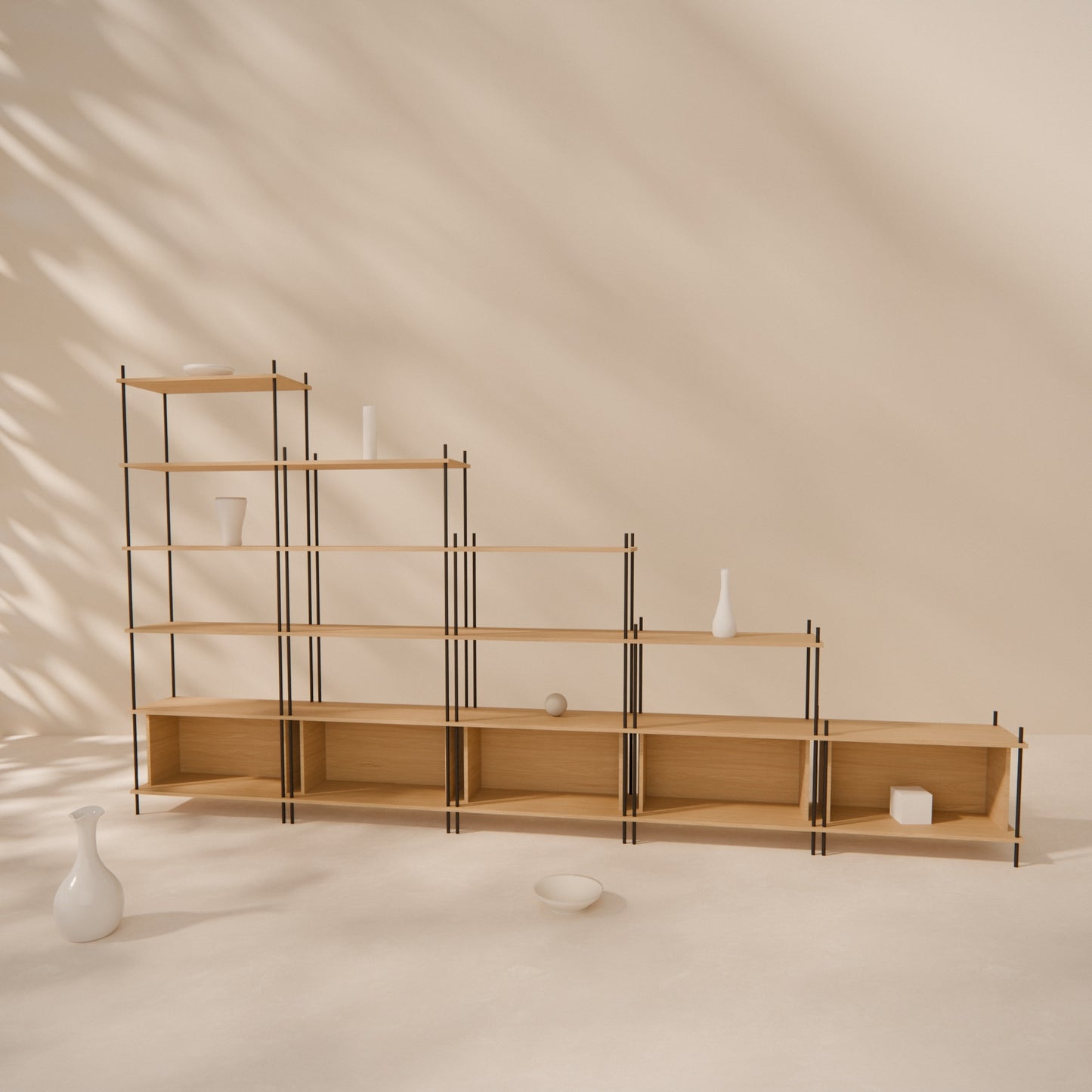 oak-wall-unit-375x201cm-staggered -- Raumansicht