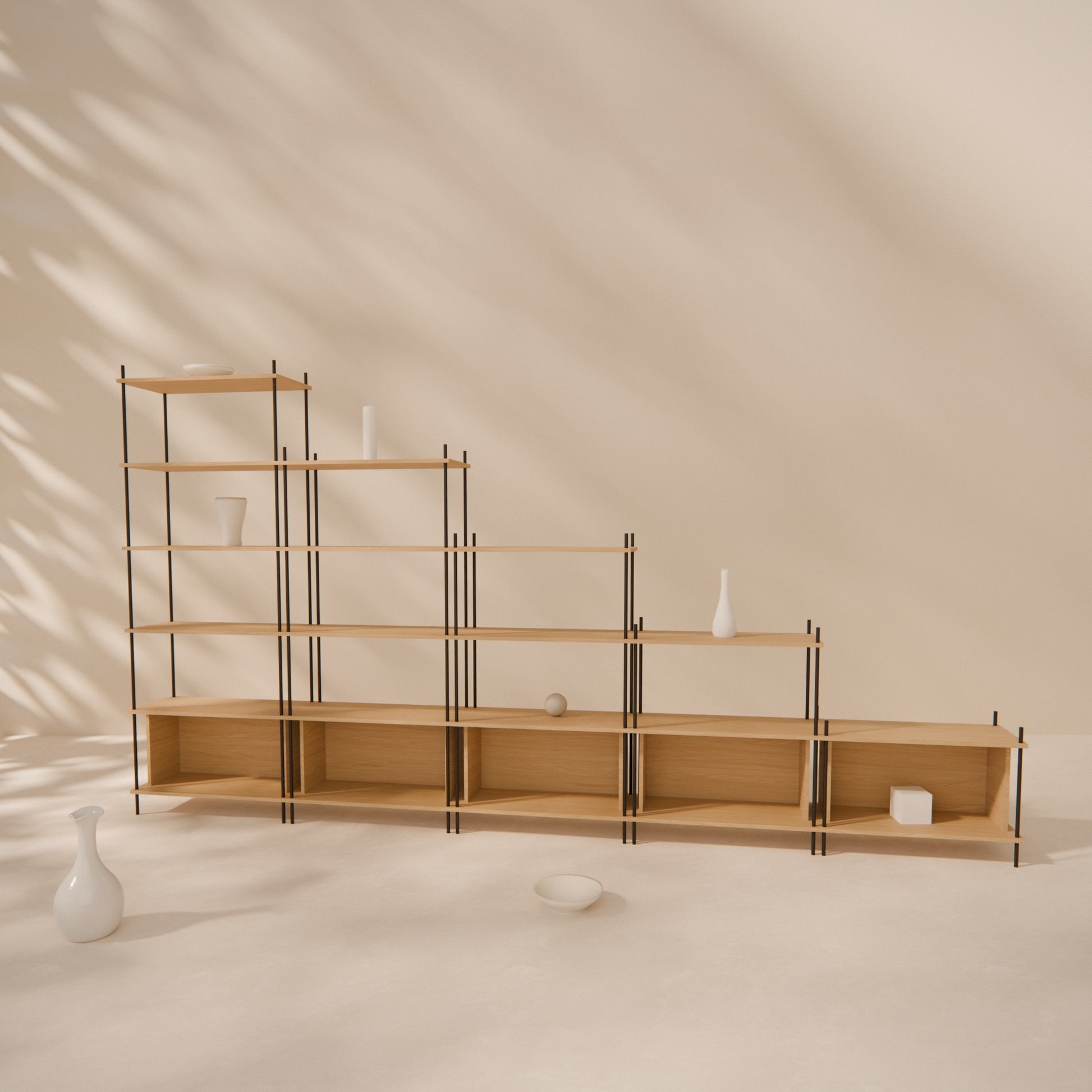 oak-wall-unit-375x201cm-staggered -- Raumansicht