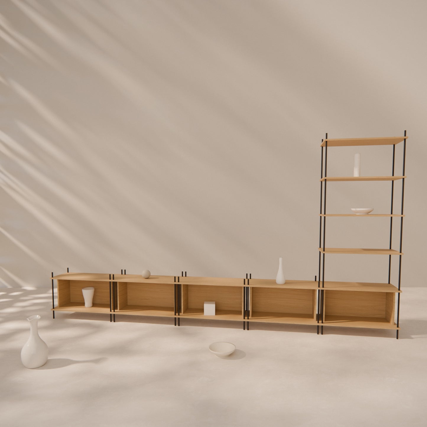 oak-wall-unit-375x201cm-with-right-tower -- Raumansicht