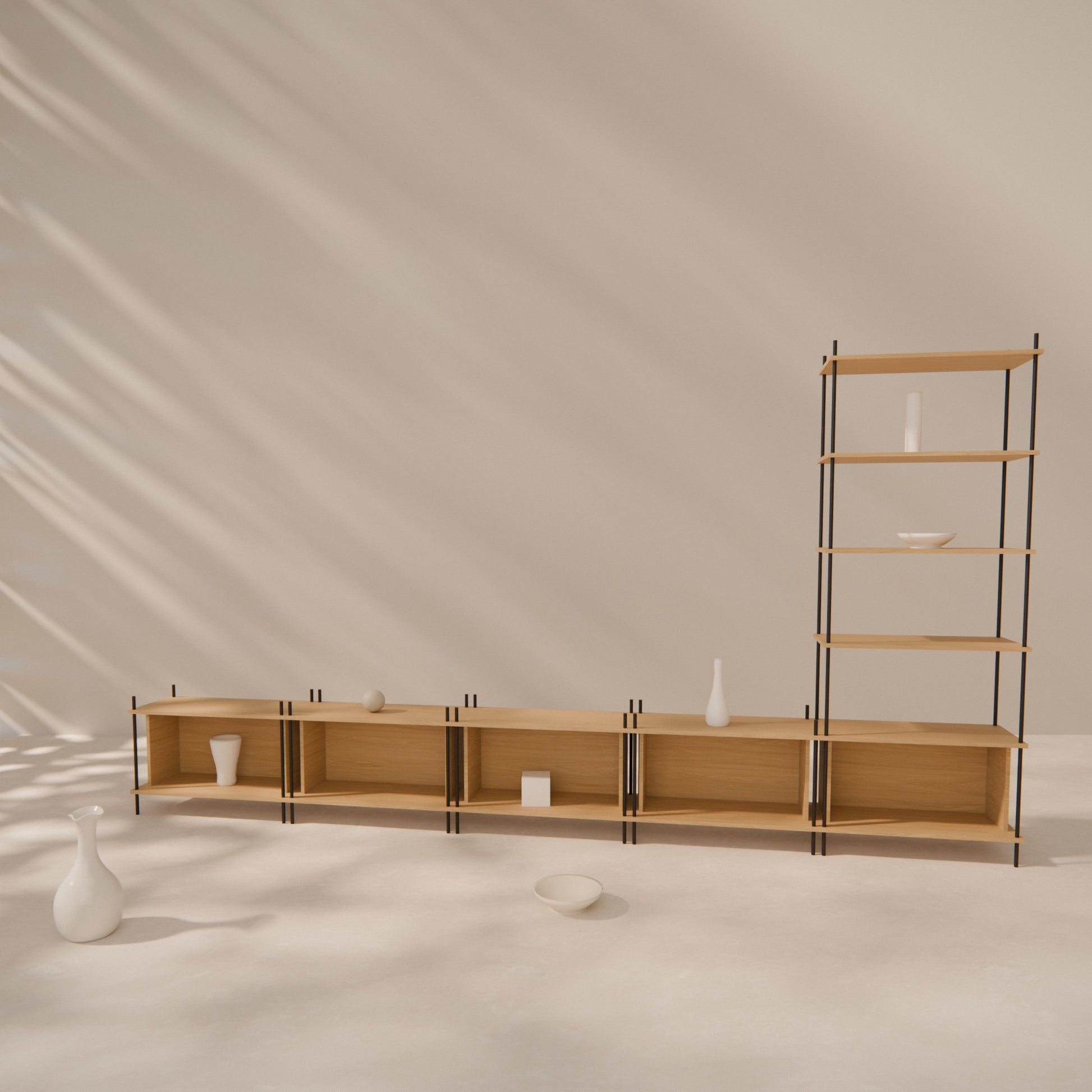 oak-wall-unit-375x201cm-with-right-tower -- Raumansicht