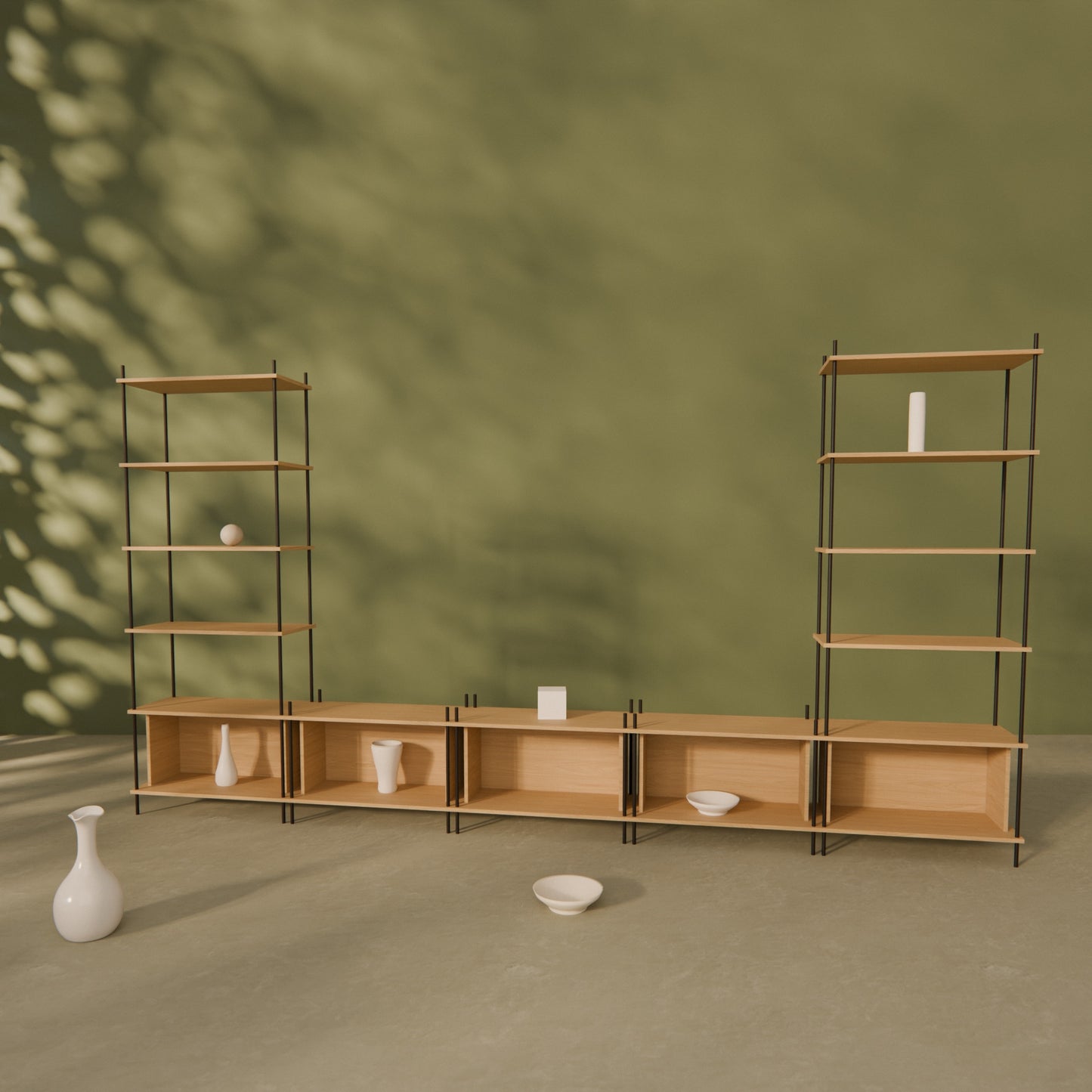 oak-wall-unit-375x201cm-with-twin-towers -- Raumansicht