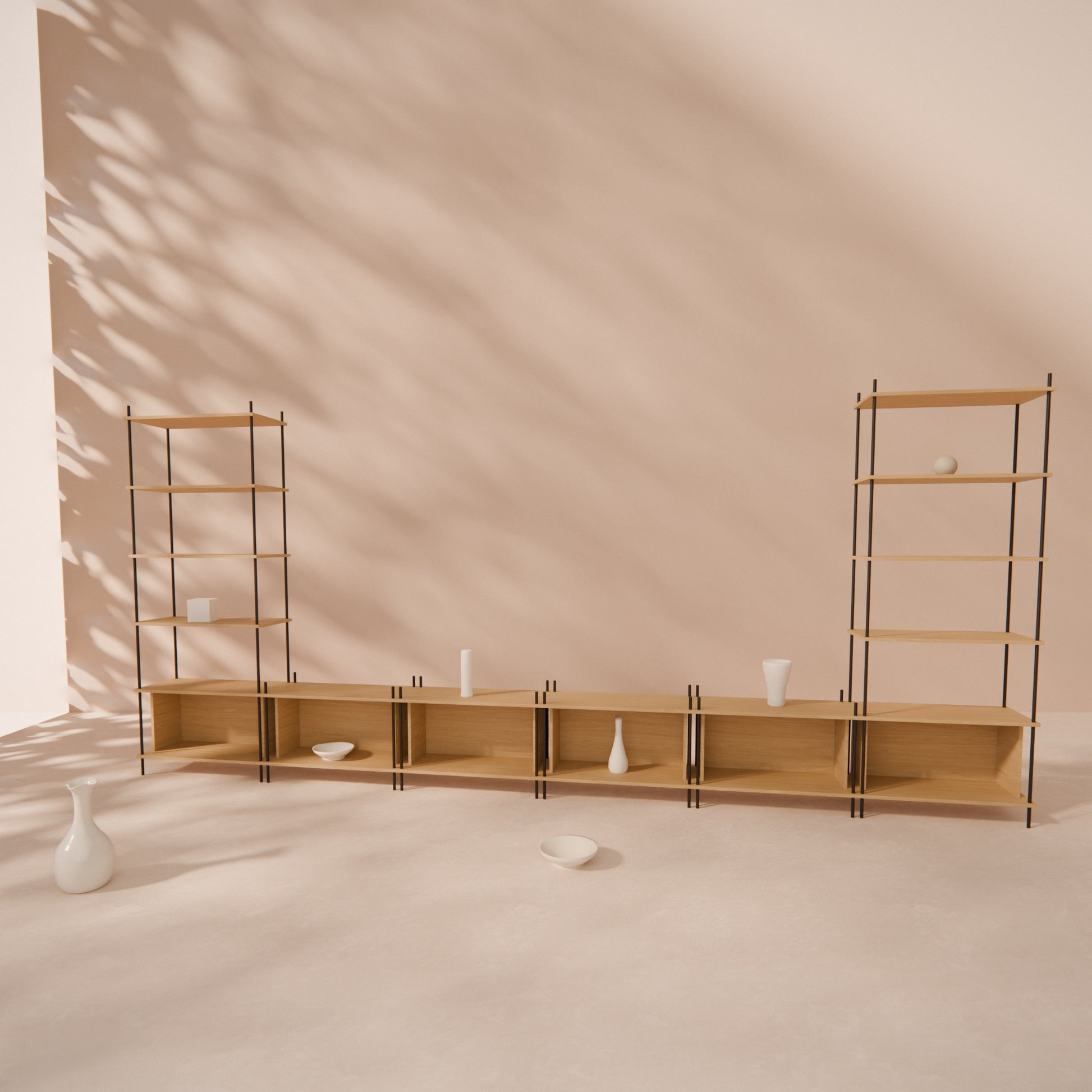oak-wall-unit-450x201cm-with-twin-towers -- Raumansicht