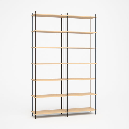 large-oak-bookshelf-150x237cm -- Studioansicht