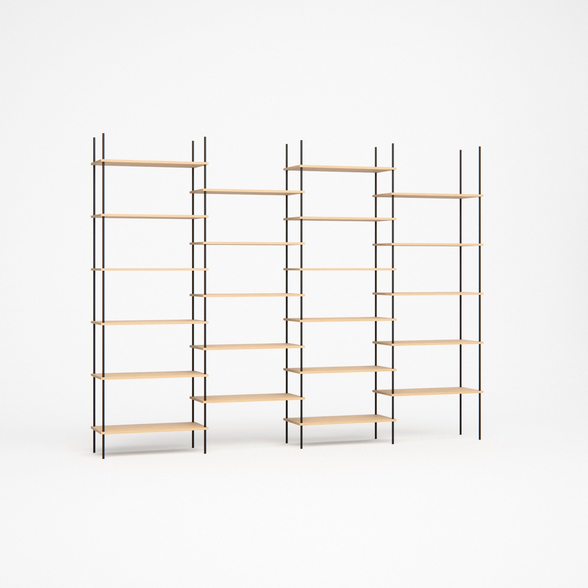 large-oak-bookshelf-280x220cm-shift -- Studioansicht