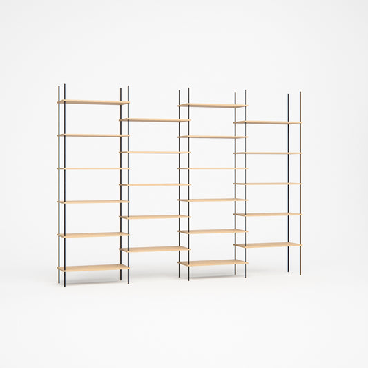 large-oak-bookshelf-280x220cm-shift -- Studioansicht