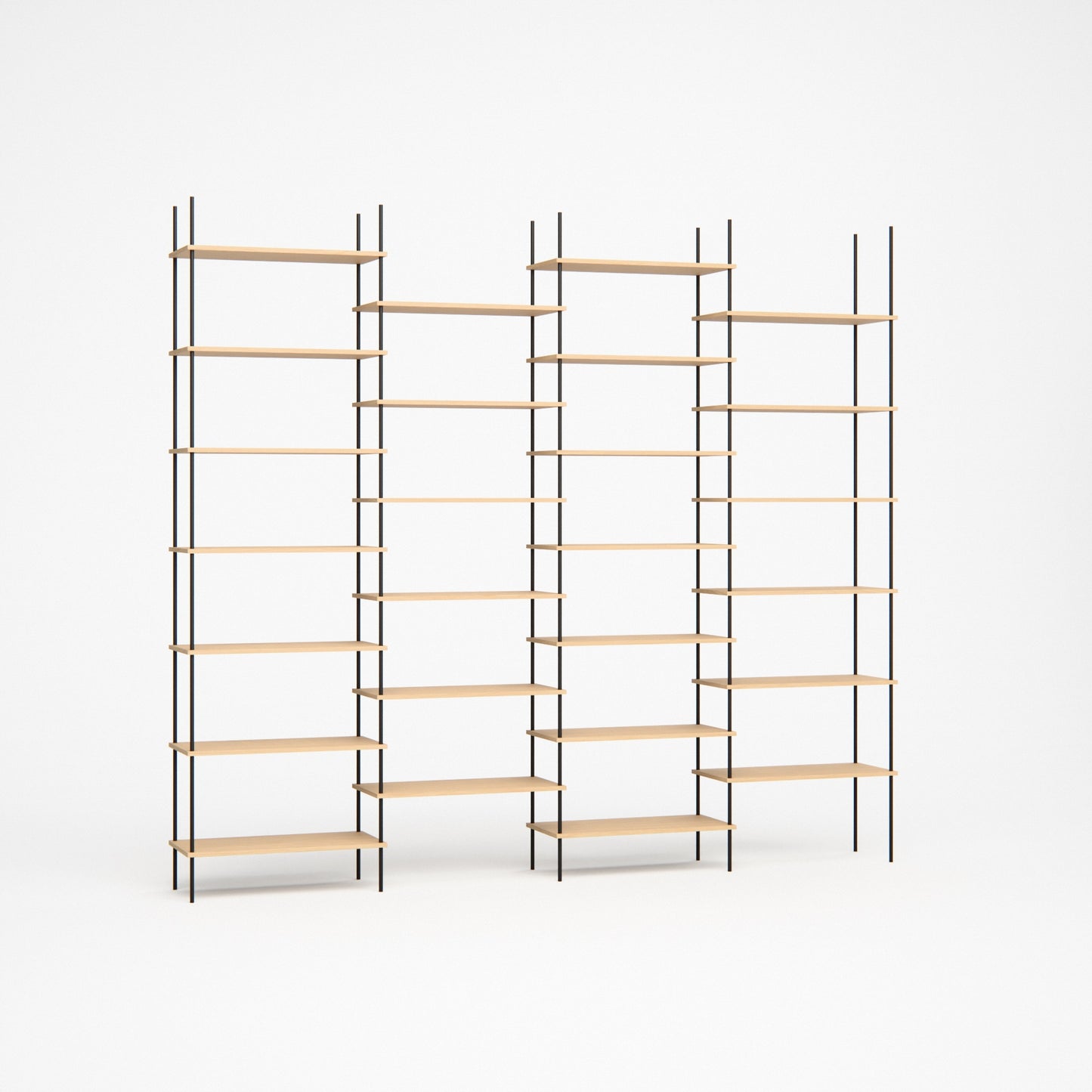 large-oak-bookshelf-288x256cm-shift -- Studioansicht