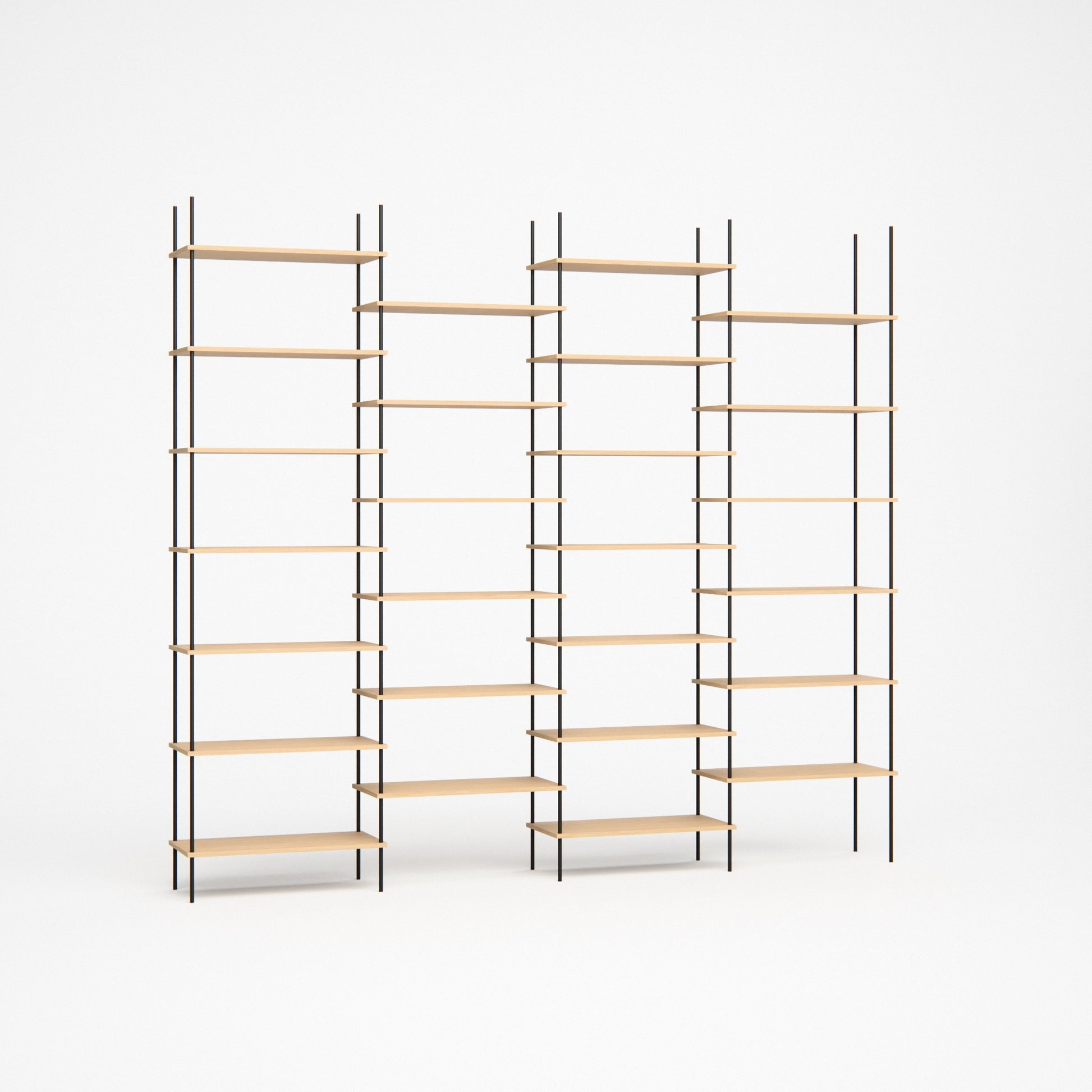 large-oak-bookshelf-288x256cm-shift -- Studioansicht