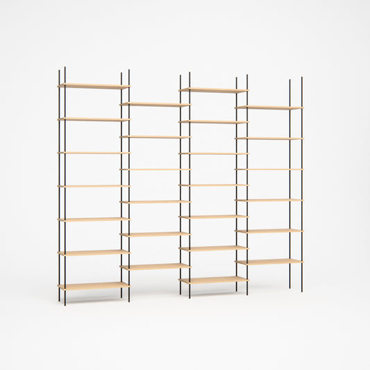 large-oak-bookshelf-288x256cm-shift -- Studioansicht