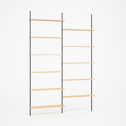 large-oak-wallshelf-shift-146x219cm -- Studioansicht