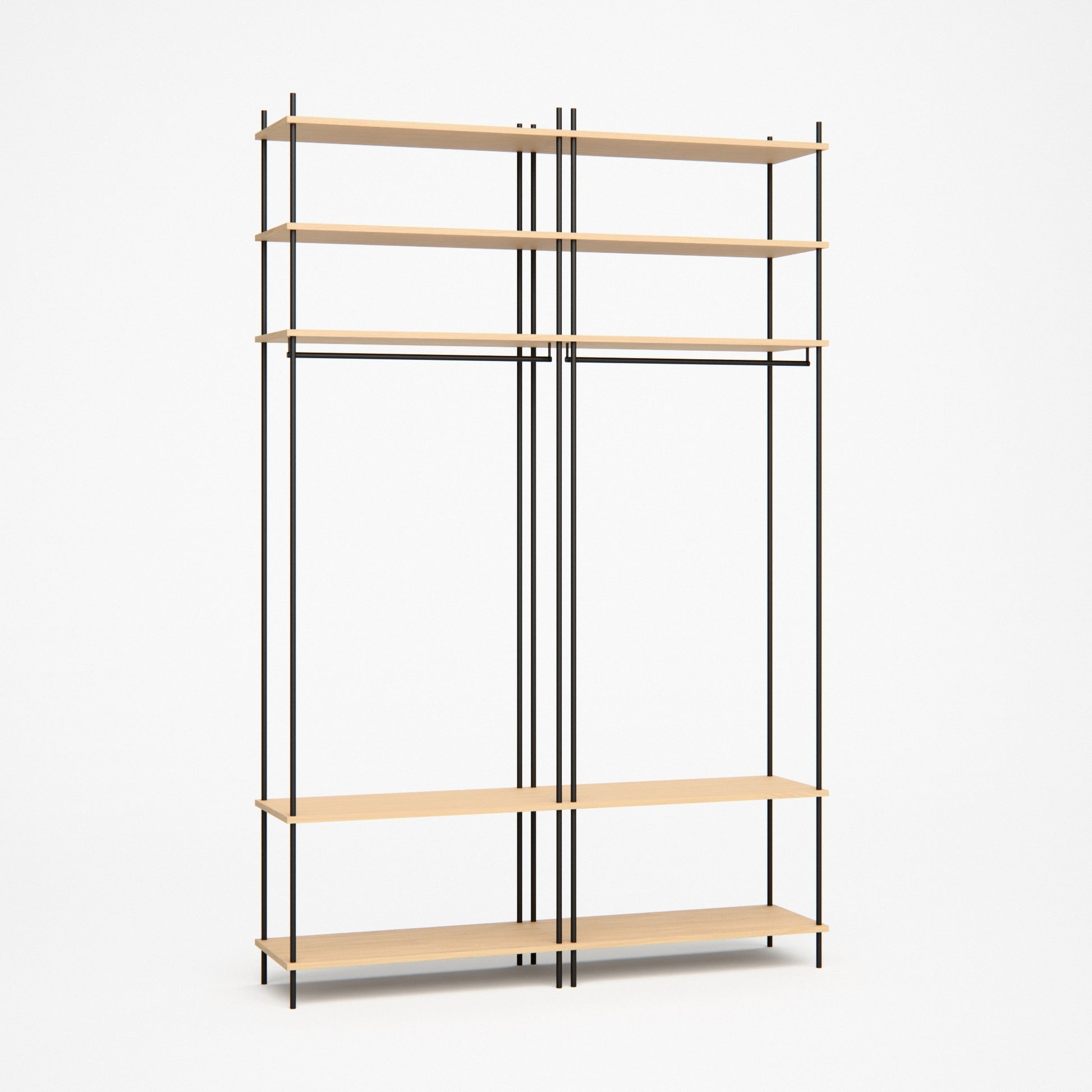 large-oak-wardrobe-150x229cm -- Studioansicht