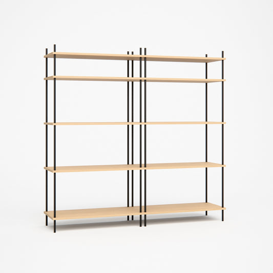 oak-bookshelf-150x146cm -- Studioansicht