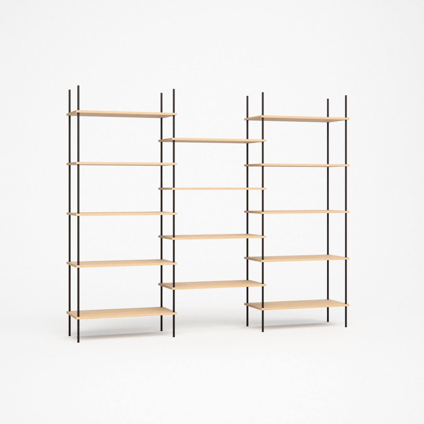 oak-bookshelf-217x182cm-shift -- Studioansicht