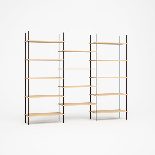 oak-bookshelf-217x182cm-shift -- Studioansicht
