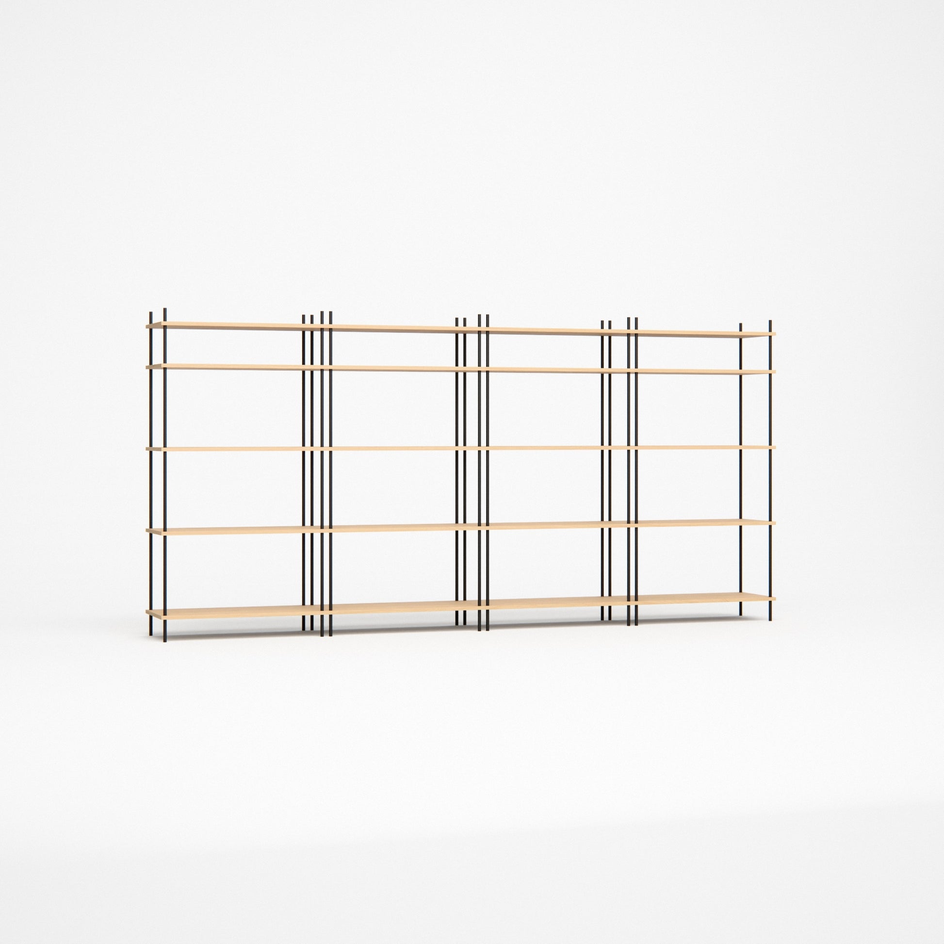 oak-bookshelf-300x146cm -- Studioansicht