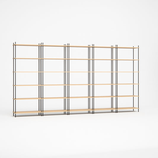 oak-bookshelf-375x201cm -- Studioansicht