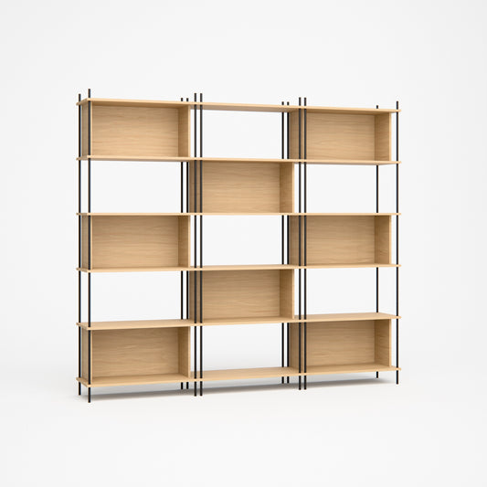 oak-bookshelf-chess-design-3 -- Studioansicht
