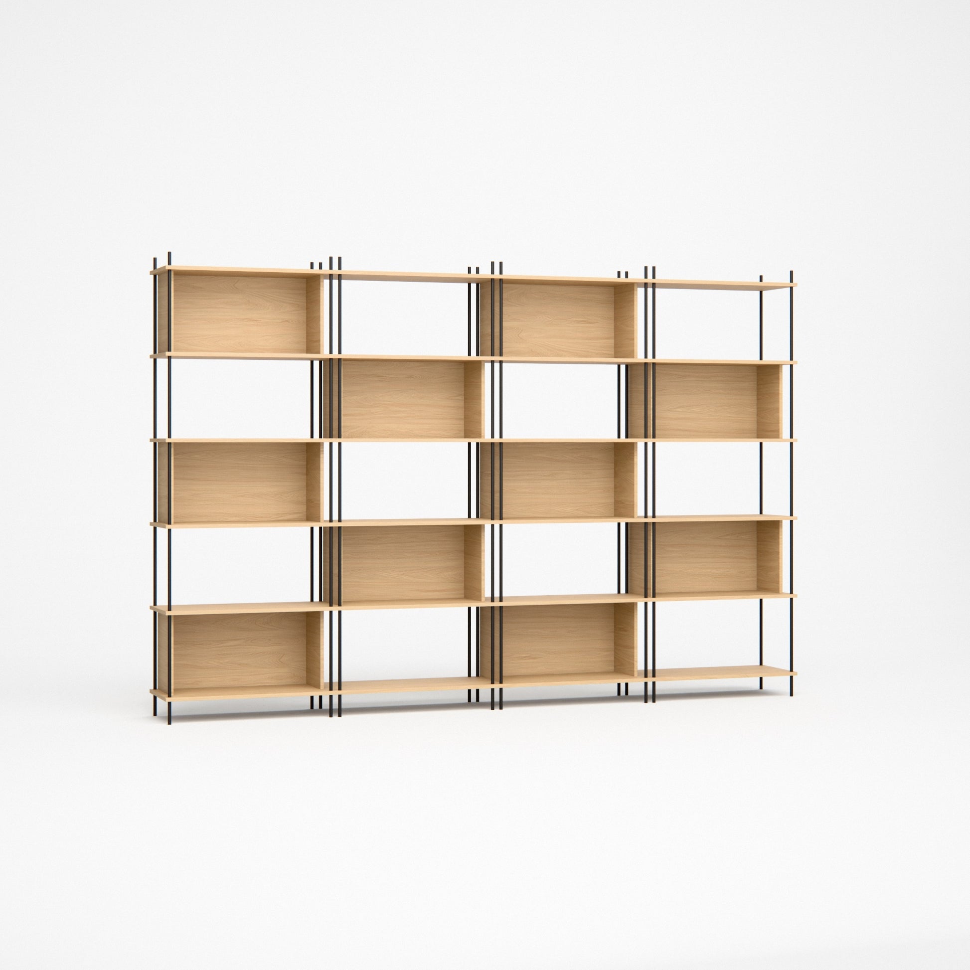 oak-bookshelf-chess-design-4 -- Studioansicht
