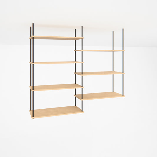 oak-ceiling-shelf-146x129cm-shift -- Studioansicht