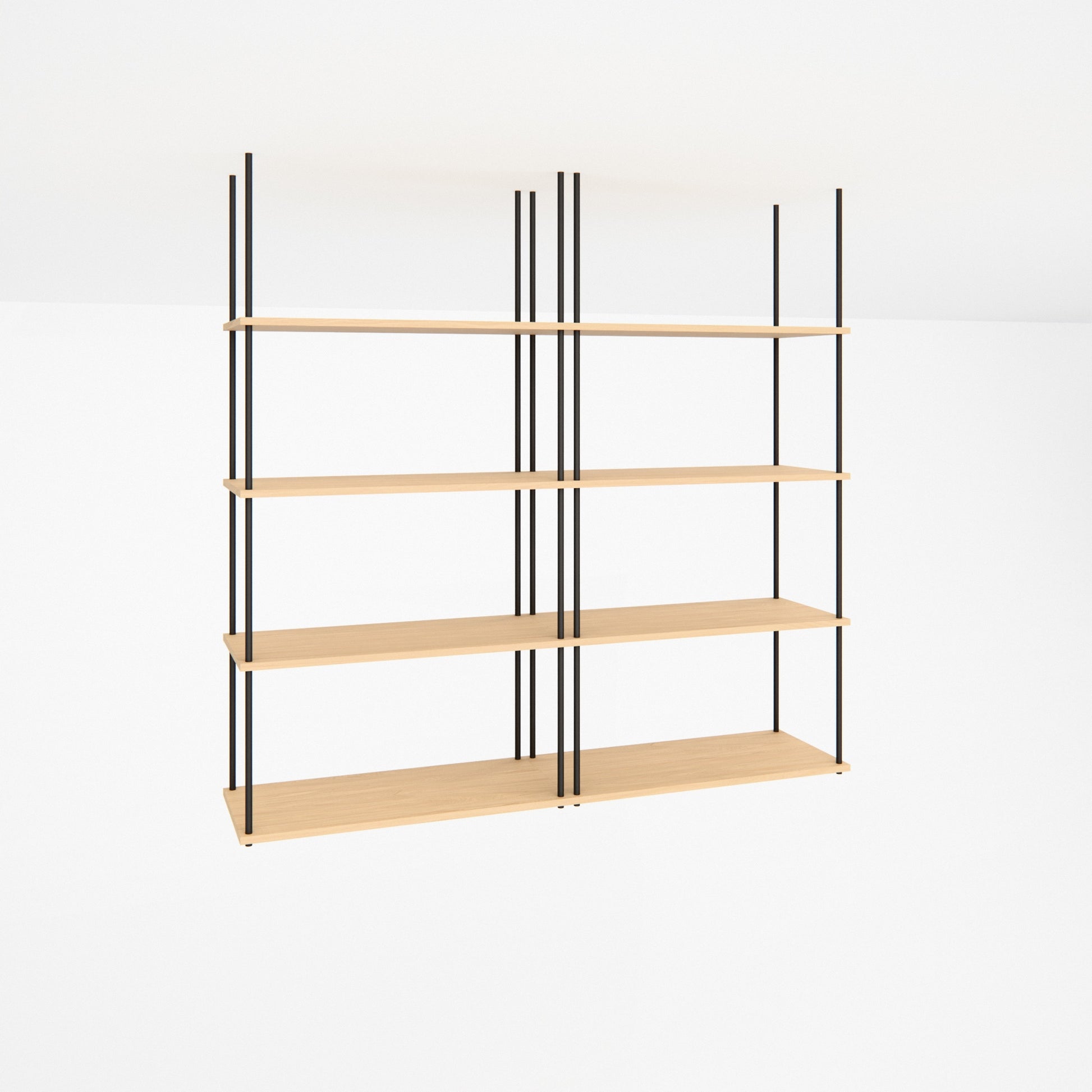 oak-ceiling-shelf-150x147cm -- Studioansicht