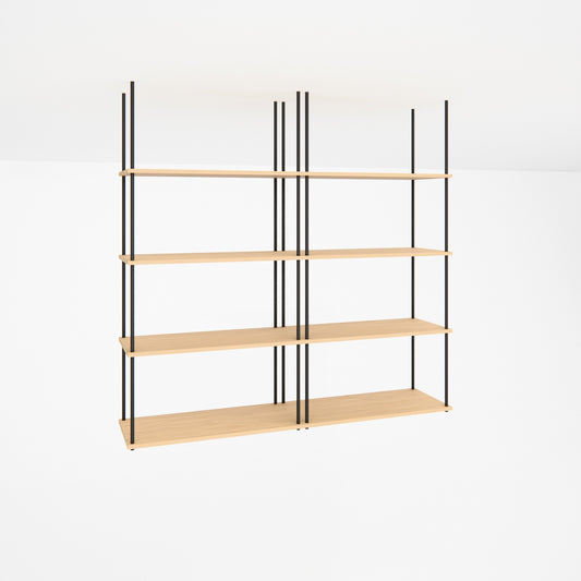oak-ceiling-shelf-150x147cm -- Studioansicht