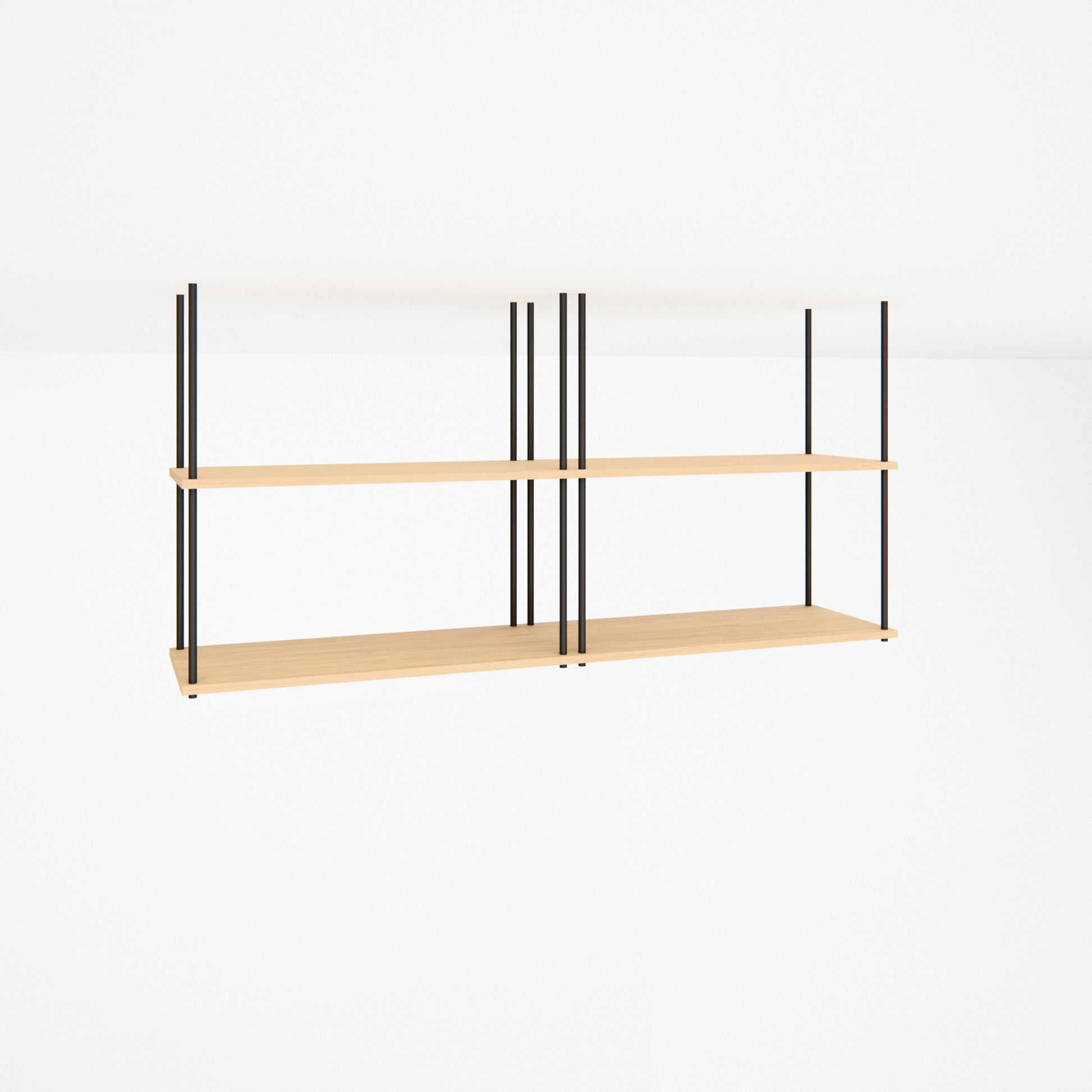 oak-ceiling-shelf-150x74cm -- Studioansicht