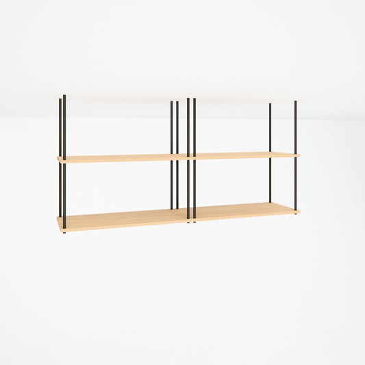 oak-ceiling-shelf-150x74cm -- Studioansicht