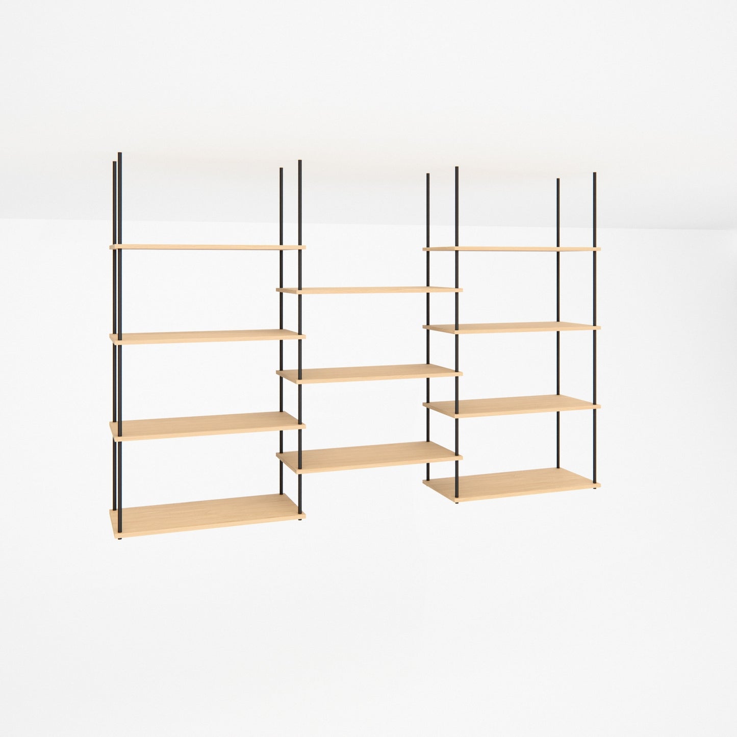 oak-ceiling-shelf-217x147cm-shift -- Studioansicht
