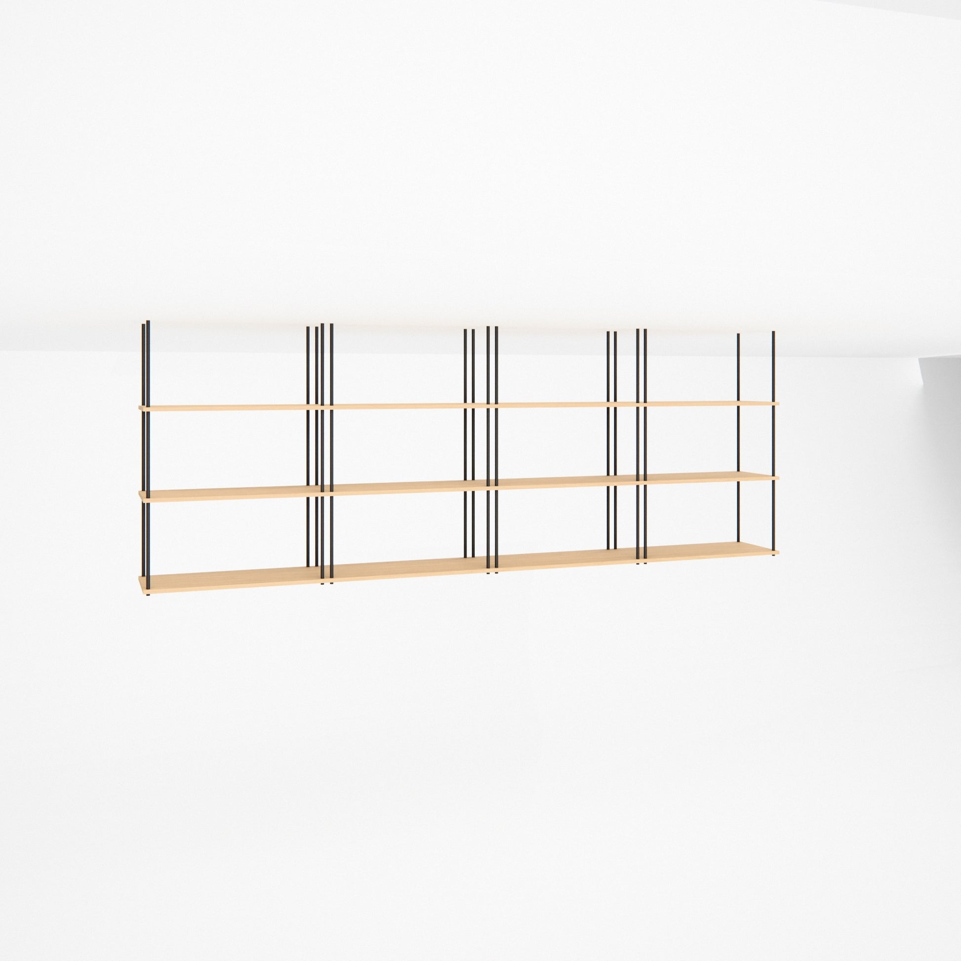 oak-ceiling-shelf-300x111cm -- Studioansicht