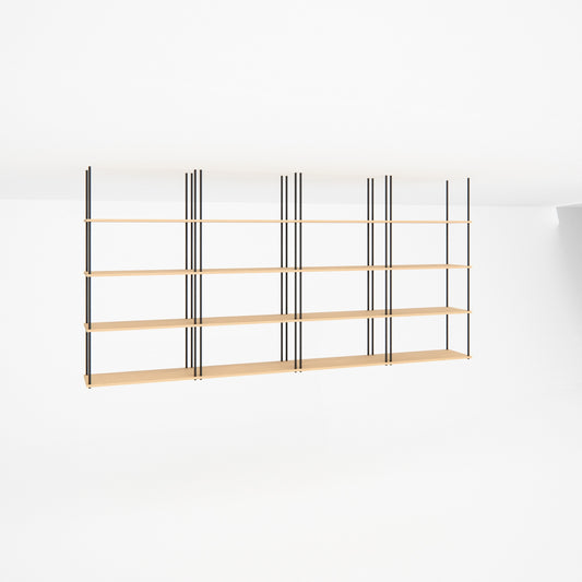 oak-ceiling-shelf-300x147cm -- Studioansicht